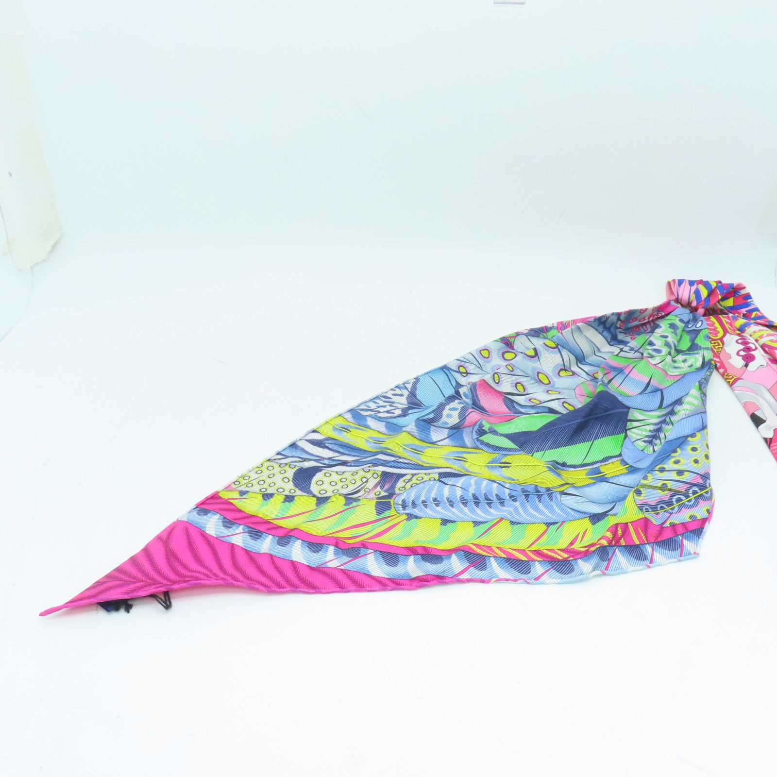 HERMES 【激減優惠】絲質Scarf絲巾粉紅色彩色