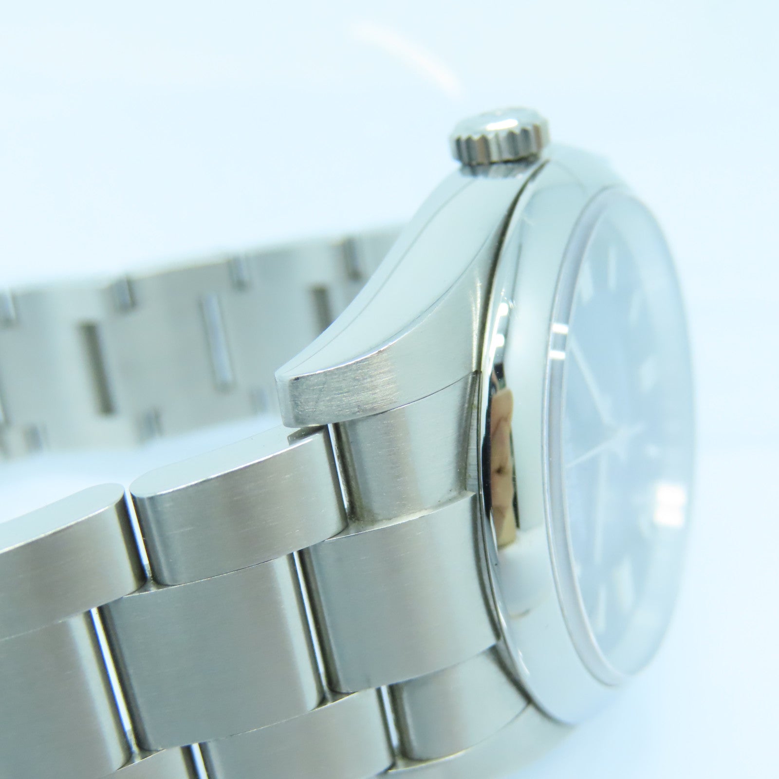ROLEX Oyster Perpetual不鏽鋼手錶自動機芯黒色