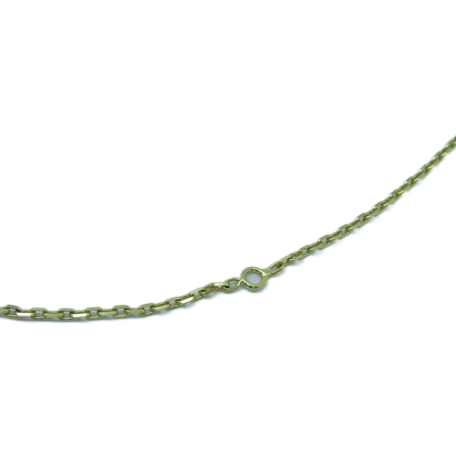 HERMES 金屬Amulette Maroquinier Pendant金扣項鍊啡色/金色