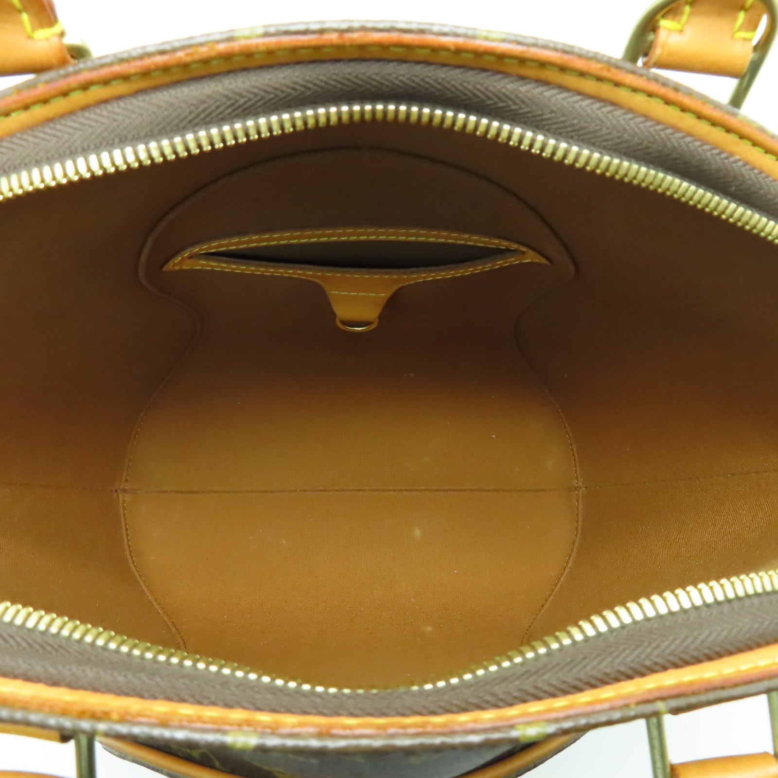 LOUIS VUITTON Monogram Elipse MM金扣手挽袋啡色