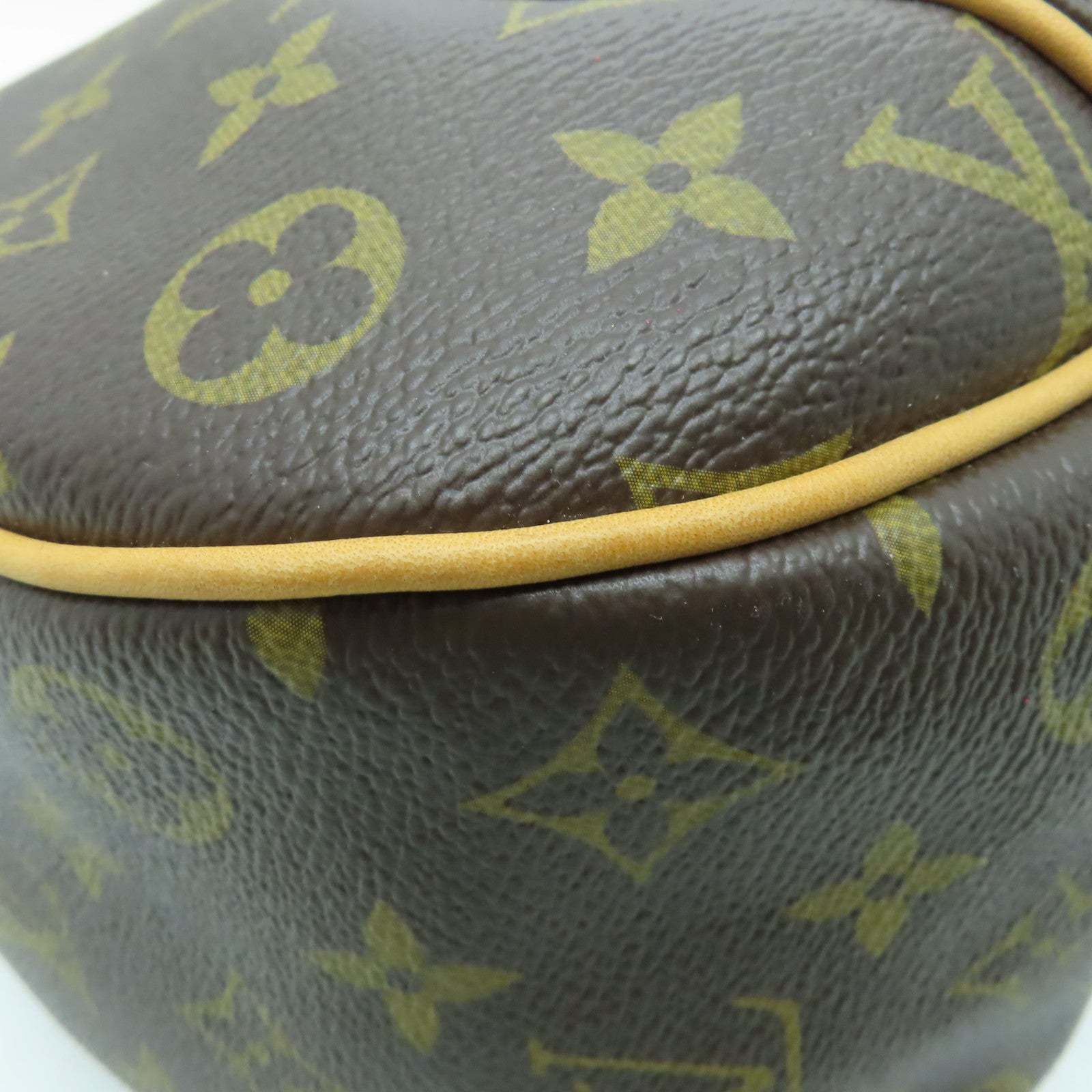 LOUIS VUITTON Monogram Galliera PM金扣肩背袋啡色