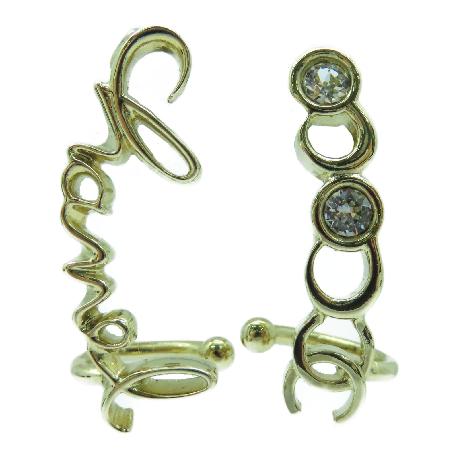CHANEL 金屬Earrings耳環金色