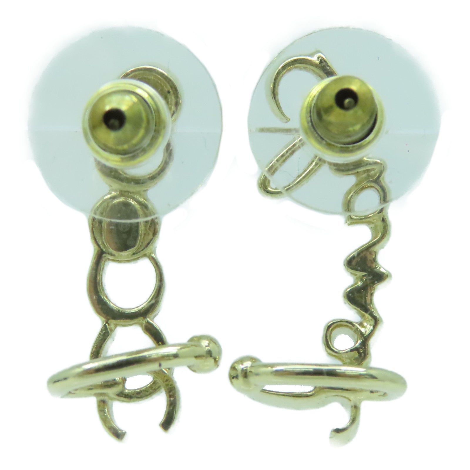 CHANEL 金屬Earrings耳環金色
