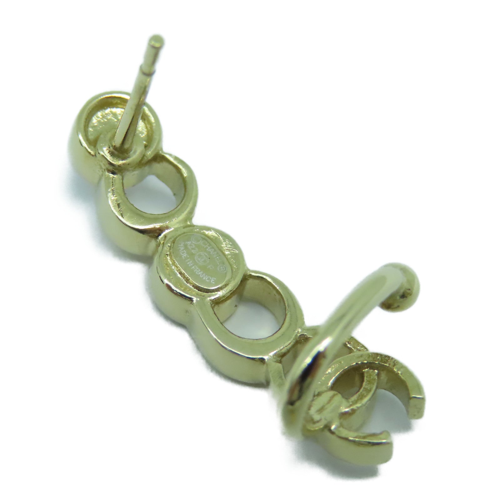 CHANEL 金屬Earrings耳環金色
