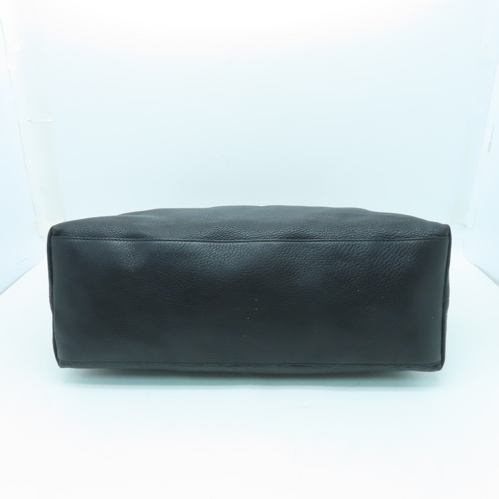 GUCCI 牛皮皮革Soho Chain Shoulder Bag金扣鏈帶肩背袋黑色