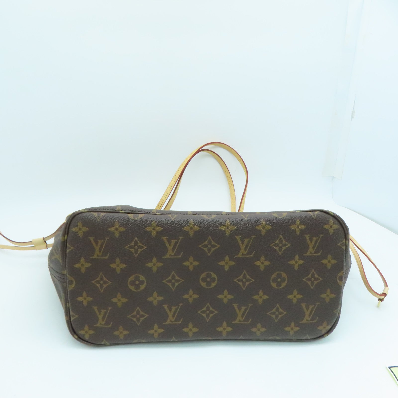 LOUIS VUITTON Monogram Neverfull MM金扣肩背袋/手挽袋