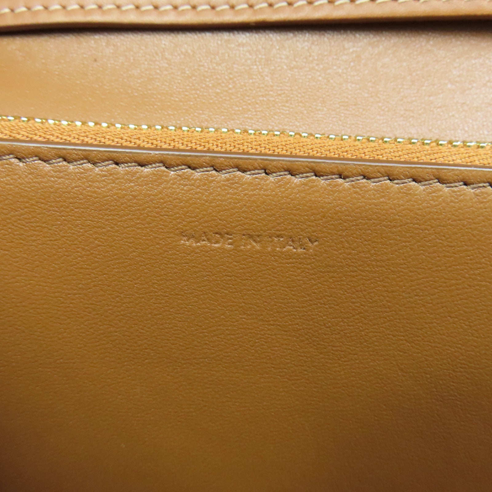CELINE 牛皮皮革Shoulder Bag金扣肩背袋啡色
