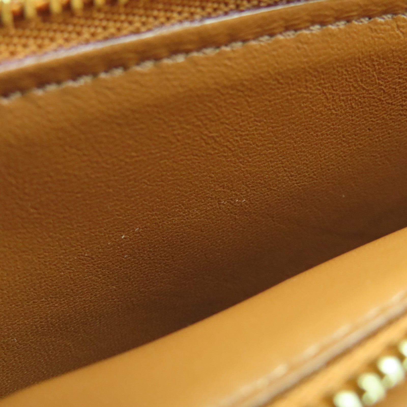 CELINE 牛皮皮革Shoulder Bag金扣肩背袋啡色