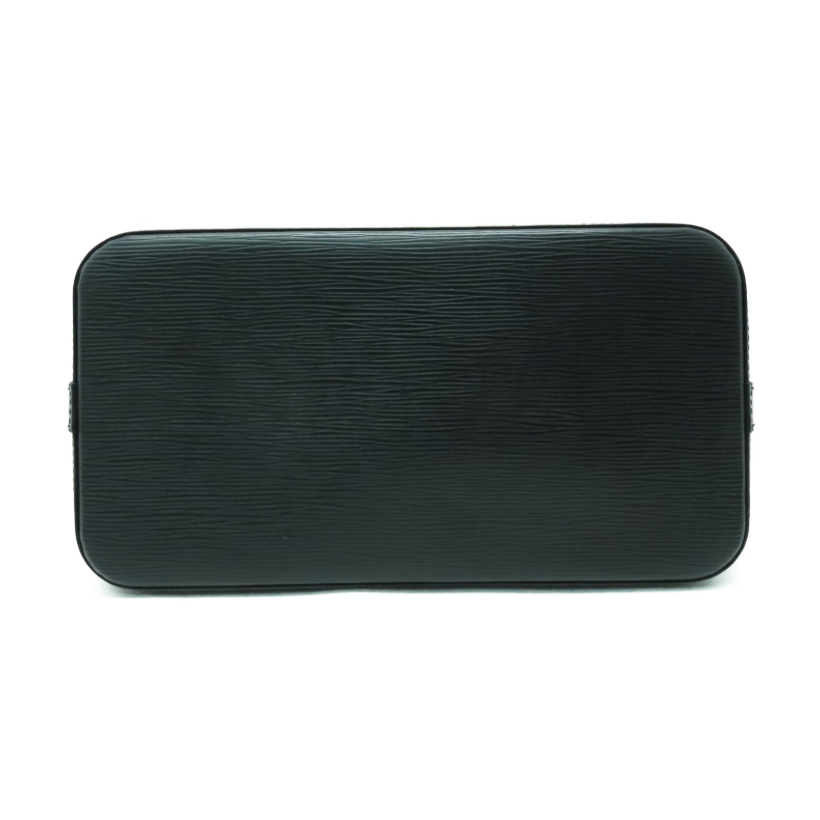LOUIS VUITTON Epi Alma PM金扣手挽袋黑色