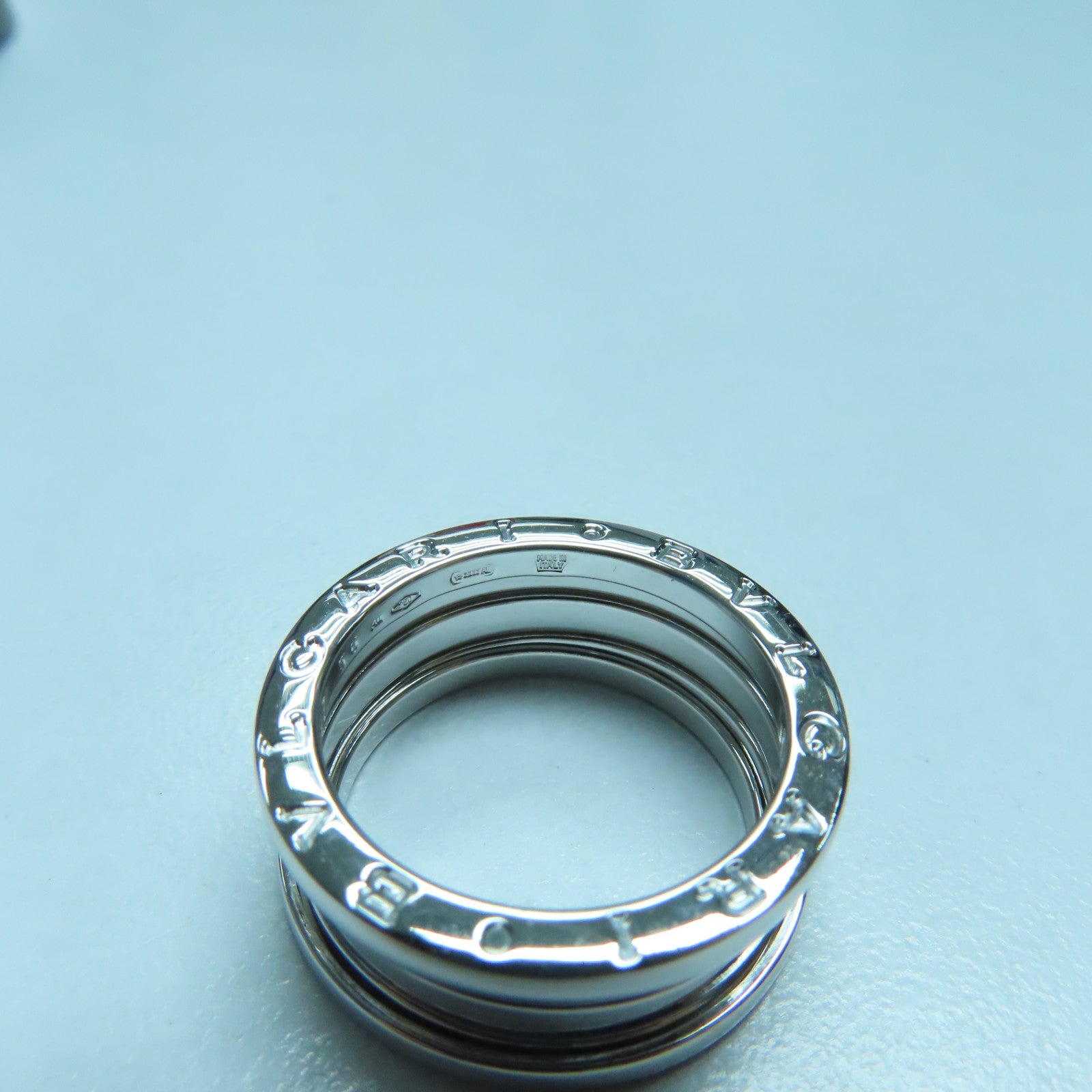 BVLGARI 18K白金B-zero1 Ring戒指#56
