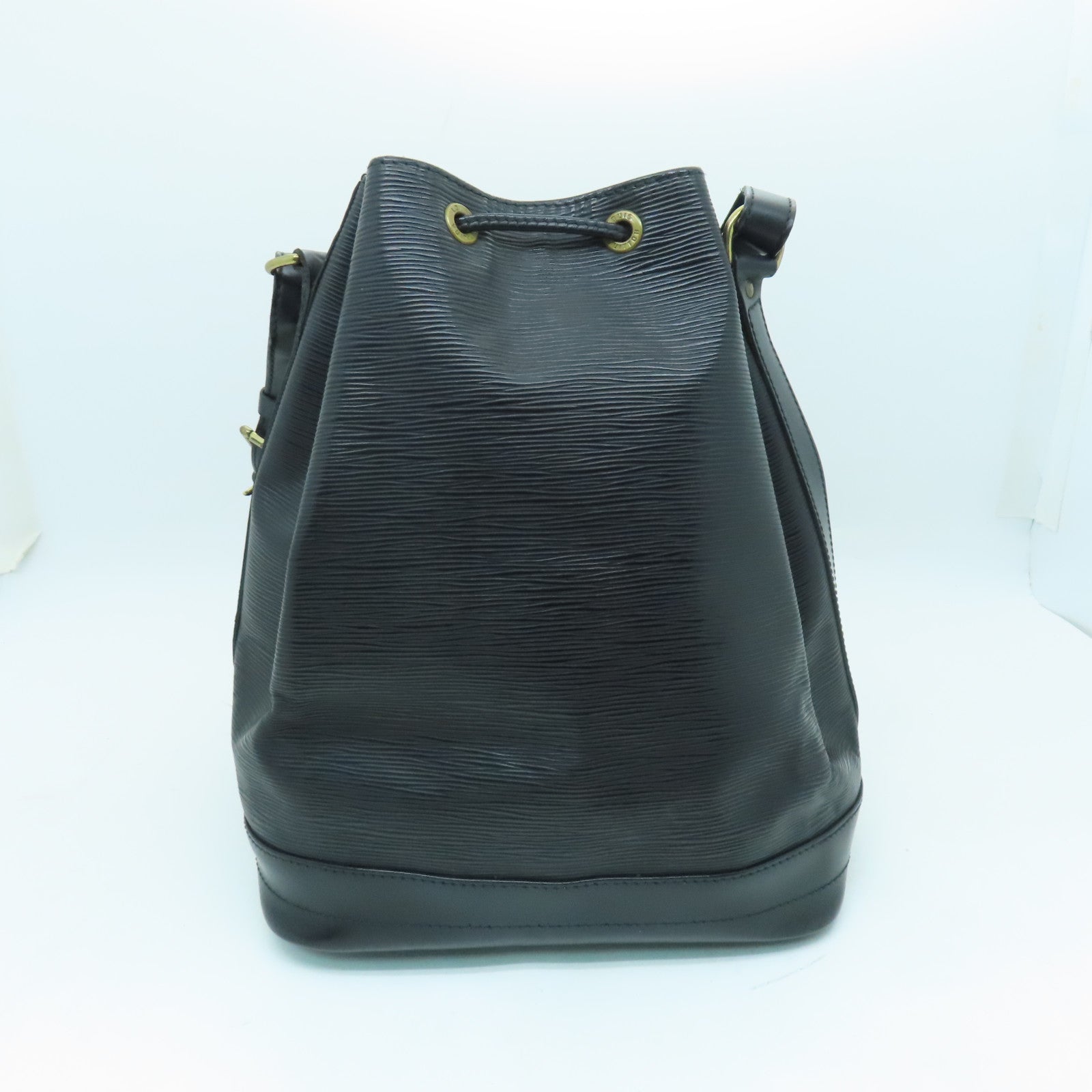 LOUIS VUITTON Epi Noe金扣肩背袋黑色