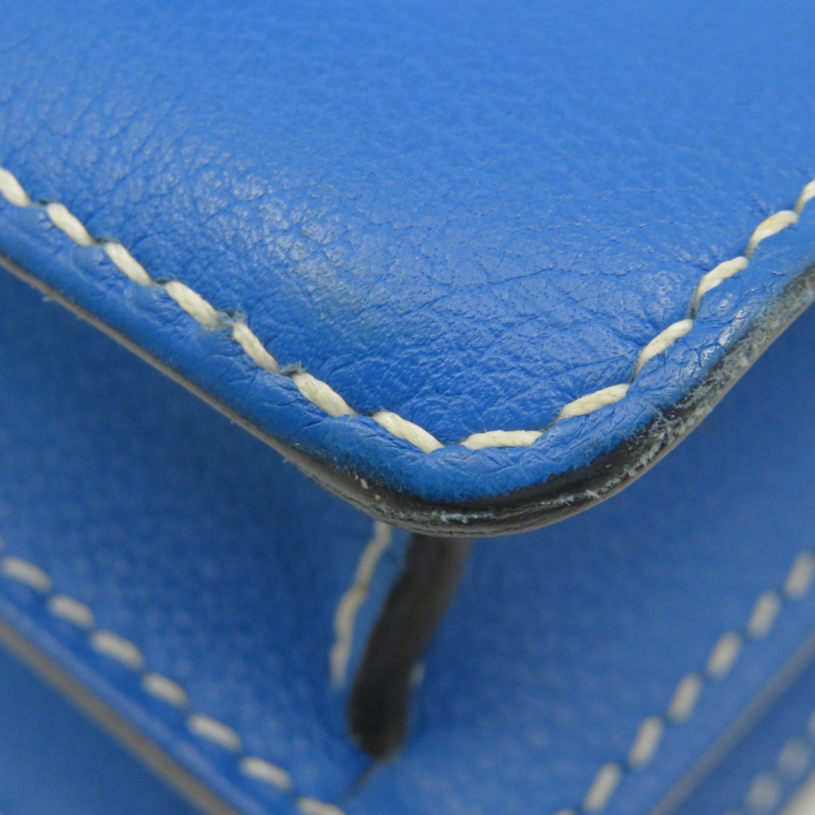 HERMES 【激减优惠】Evercolour皮革Roulis 23金扣肩背袋Bleu hydra水妖蓝色
