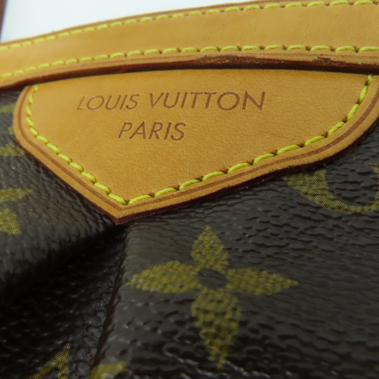 LOUIS VUITTON Monogram Tivoli GM金扣手挽袋啡色