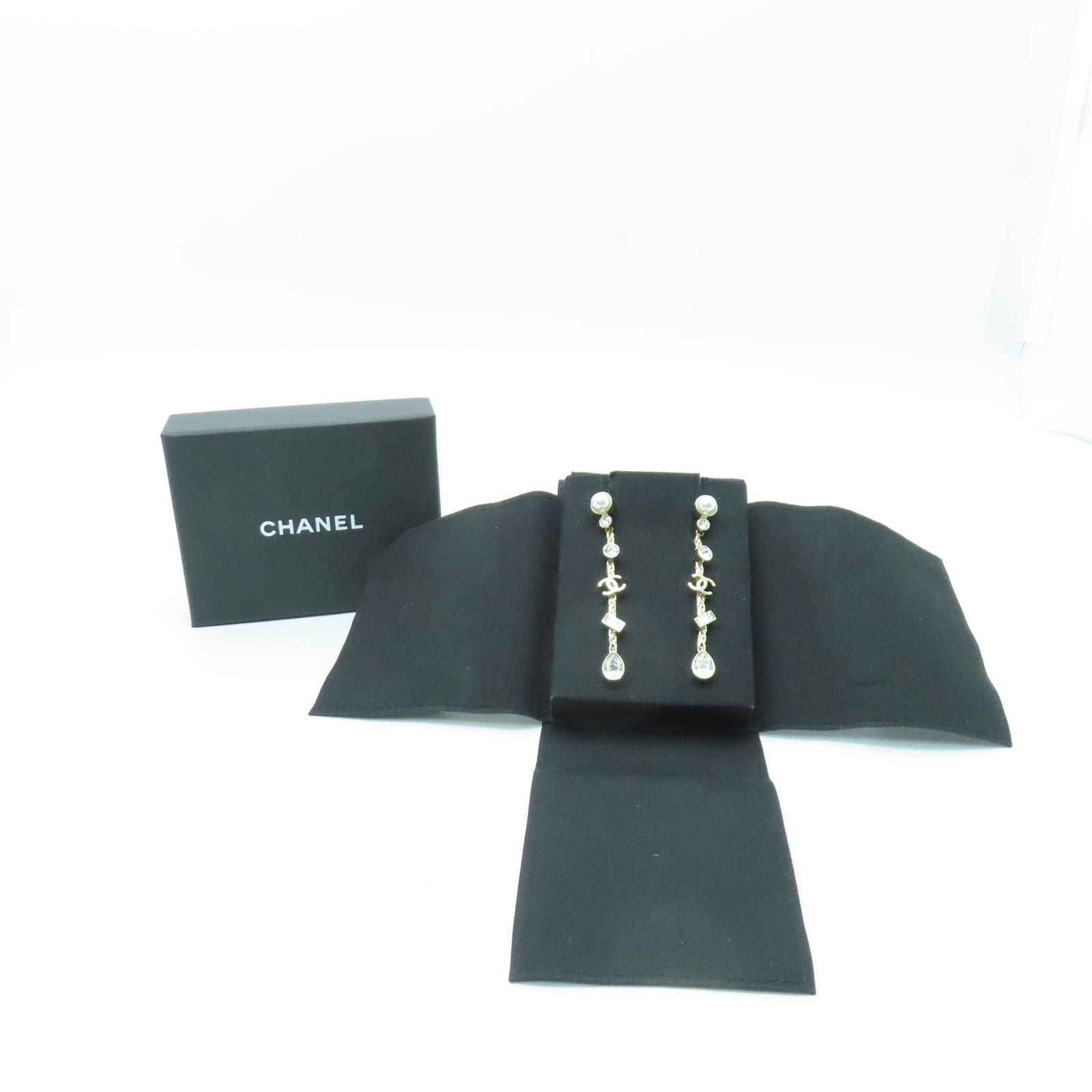 CHANEL 金屬Earrings耳環金色