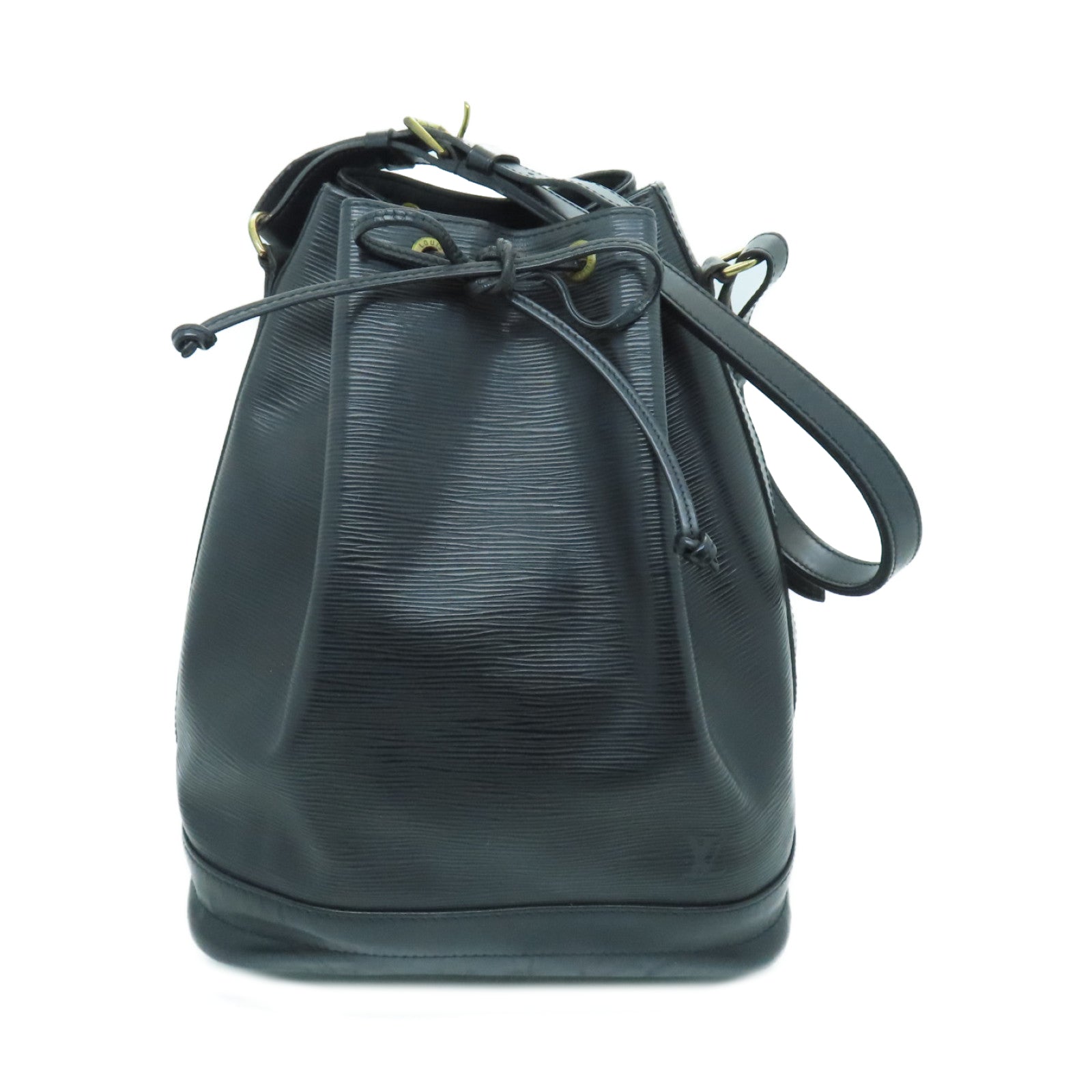 LOUIS VUITTON Epi Noe金扣肩背袋黑色