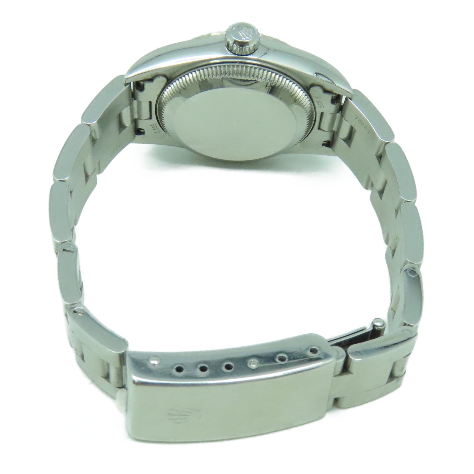 ROLEX Oyster Perpetual不鏽鋼手錶自動機芯黑色