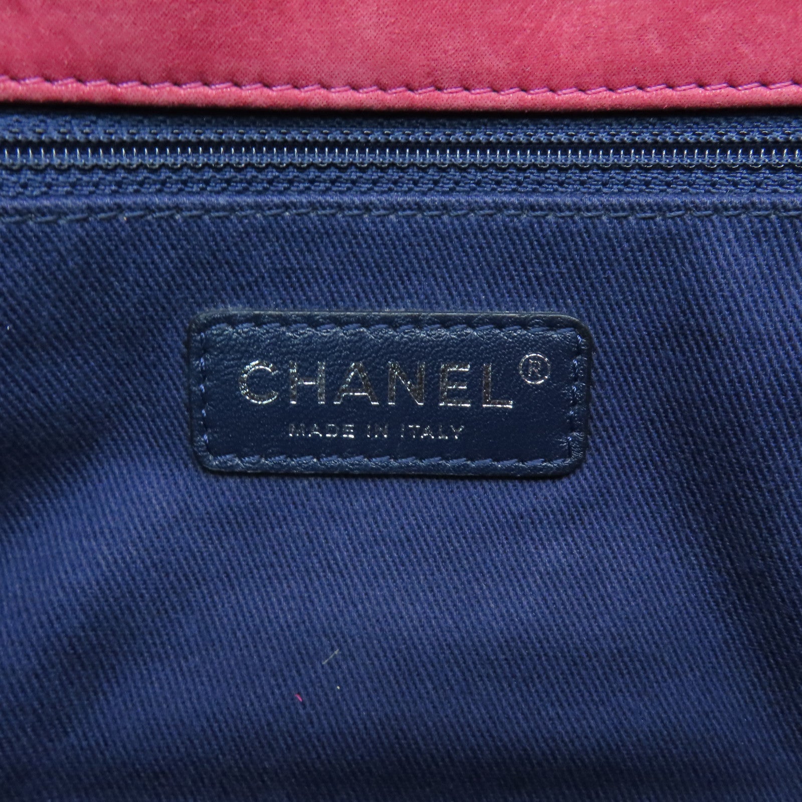 CHANEL 【激減優惠】菱格羊皮皮革Chain Shoulder Bag銀扣鏈帶肩背袋紅色