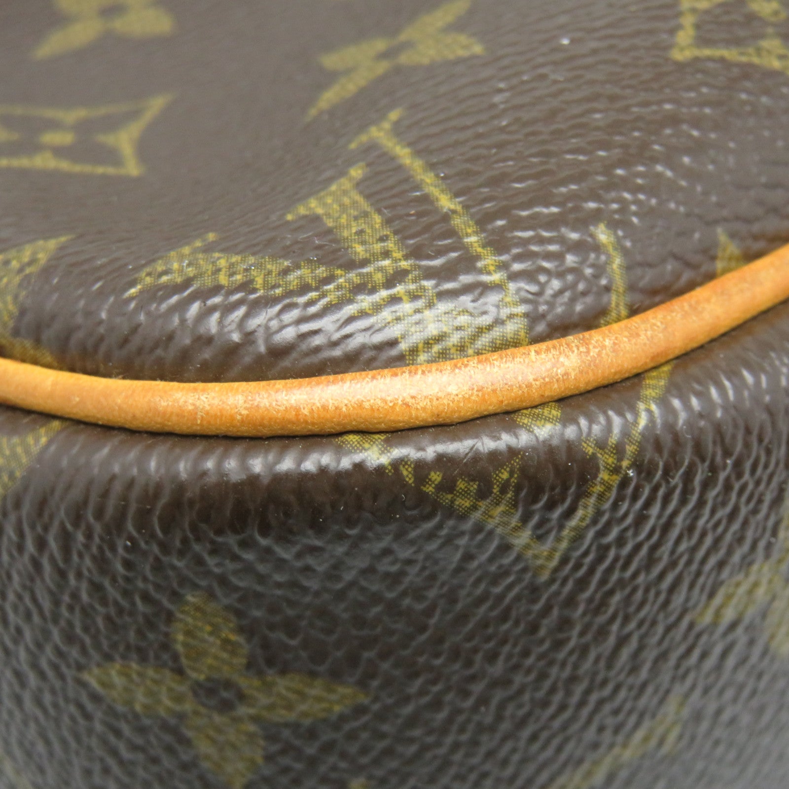 LOUIS VUITTON Monogram Reporter Shoulder Bag肩背袋啡色