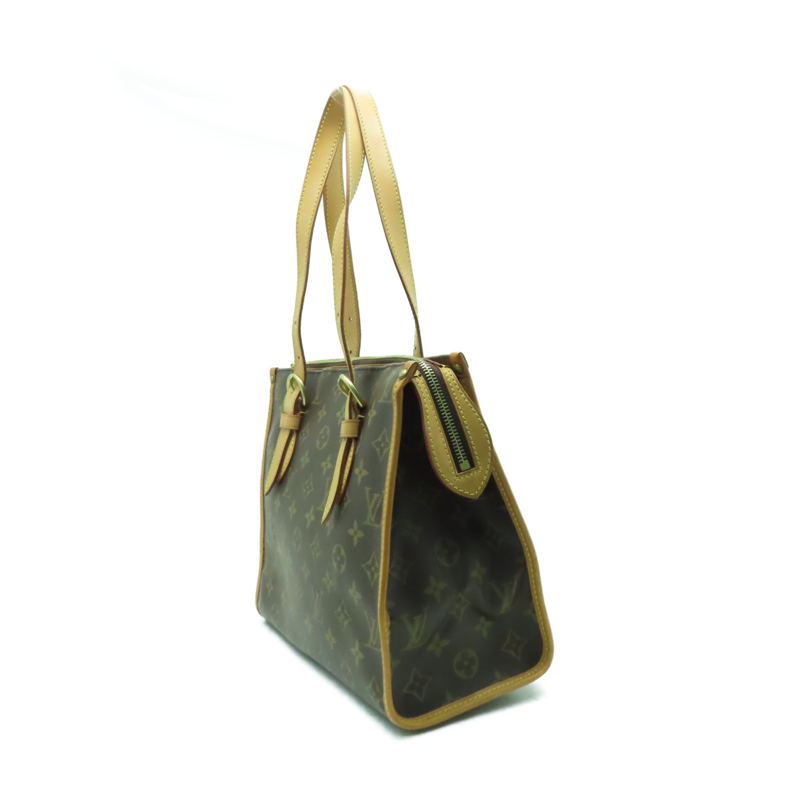 LOUIS VUITTON Monogram Popincourt Haut金扣肩背袋啡色