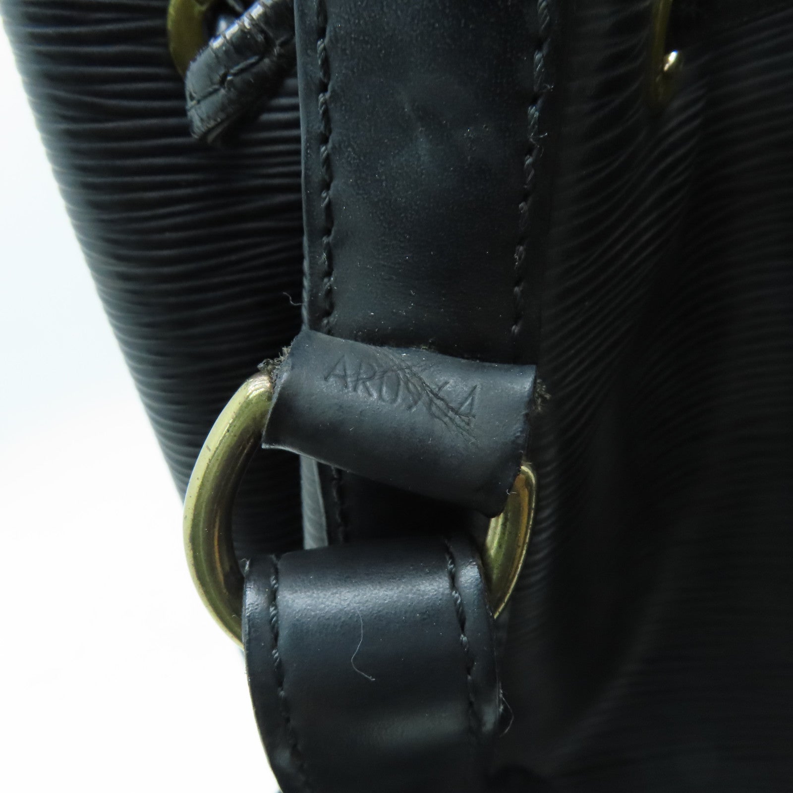 LOUIS VUITTON Epi Noe金扣肩背袋黑色