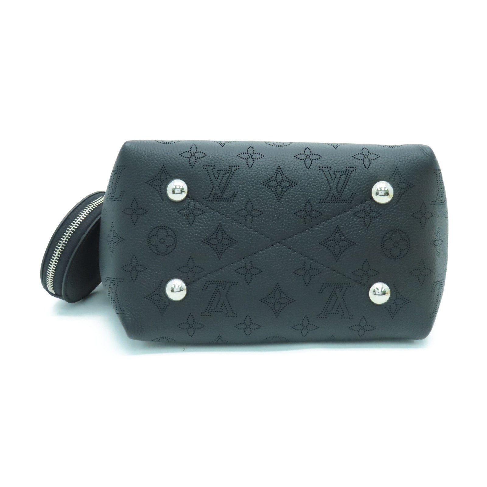 LOUIS VUITTON Mahina Bella银扣肩背袋黑色