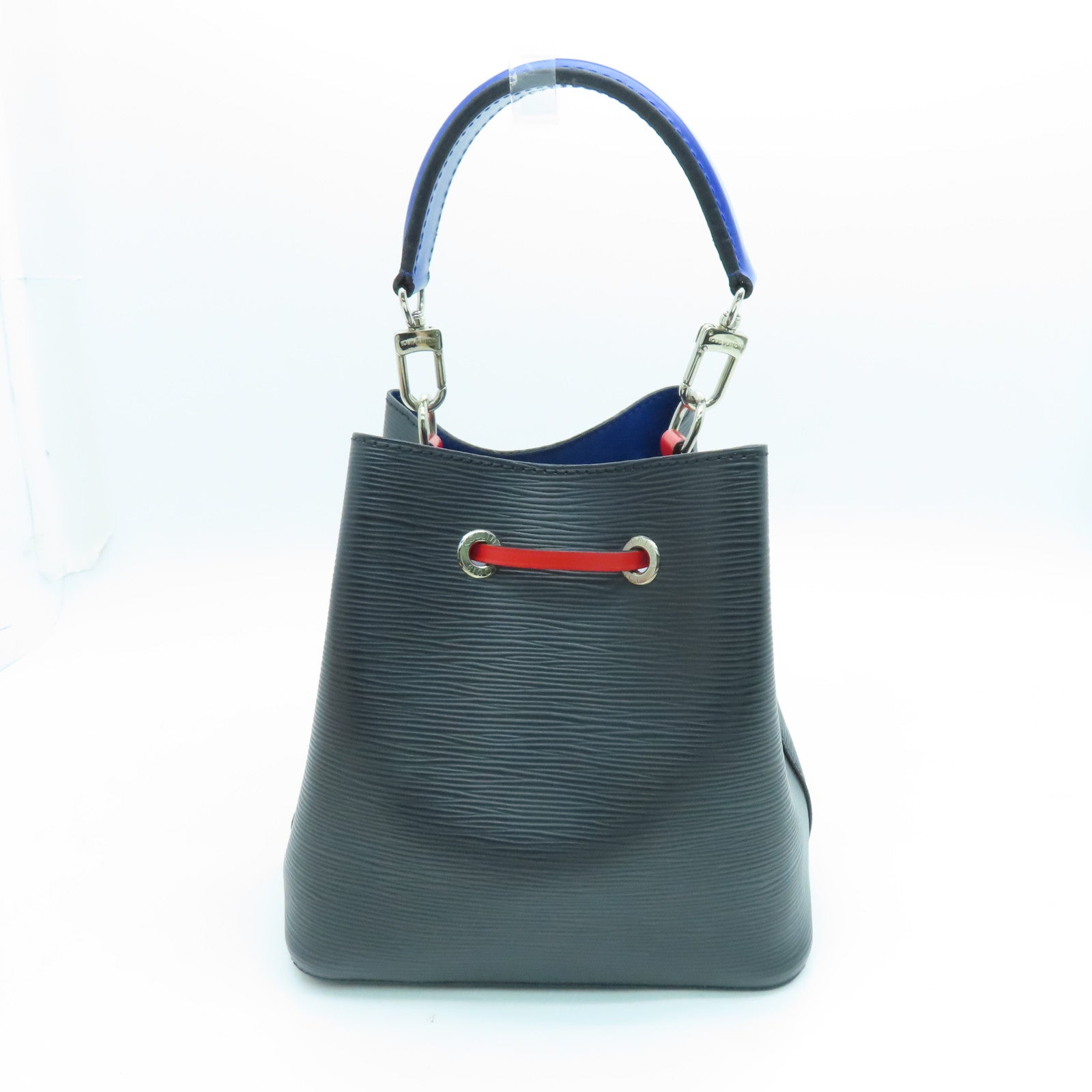 LOUIS VUITTON Epi NeoNoe BB银扣手挽肩背两用袋黑色