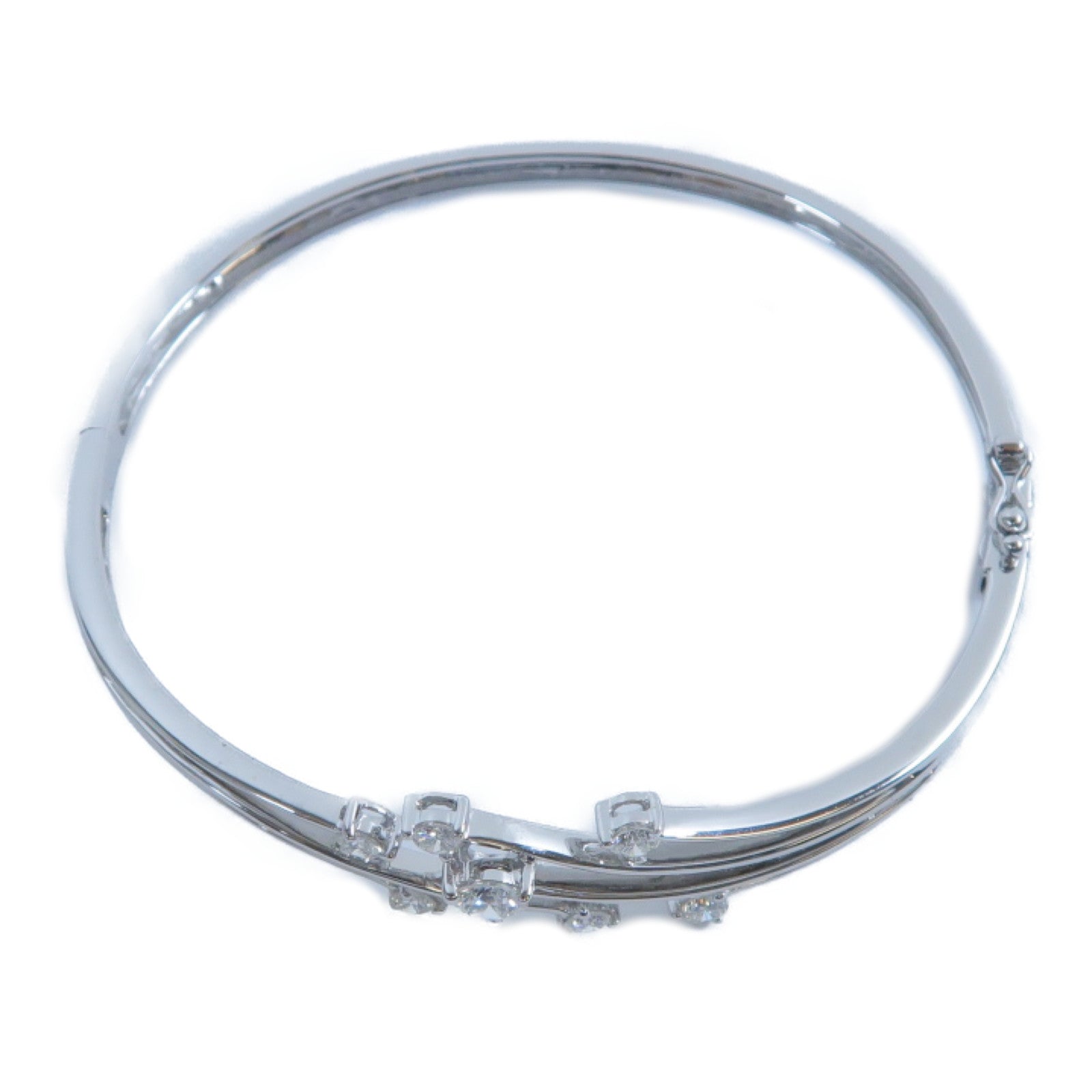 JEWELRY 18K白金Diamond Bracelet鑽石手鐲
