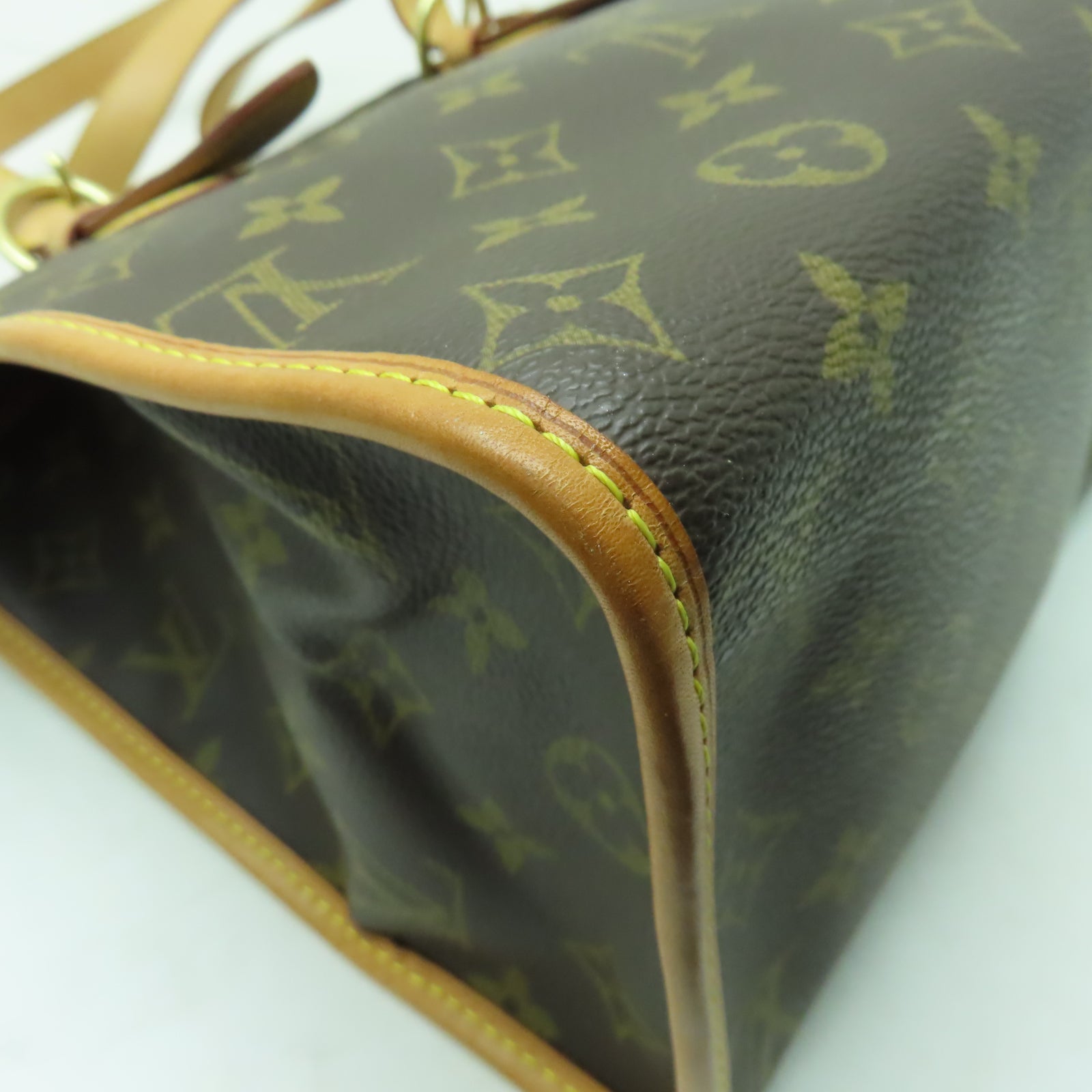 LOUIS VUITTON Monogram Popincourt Haut金扣肩背袋啡色