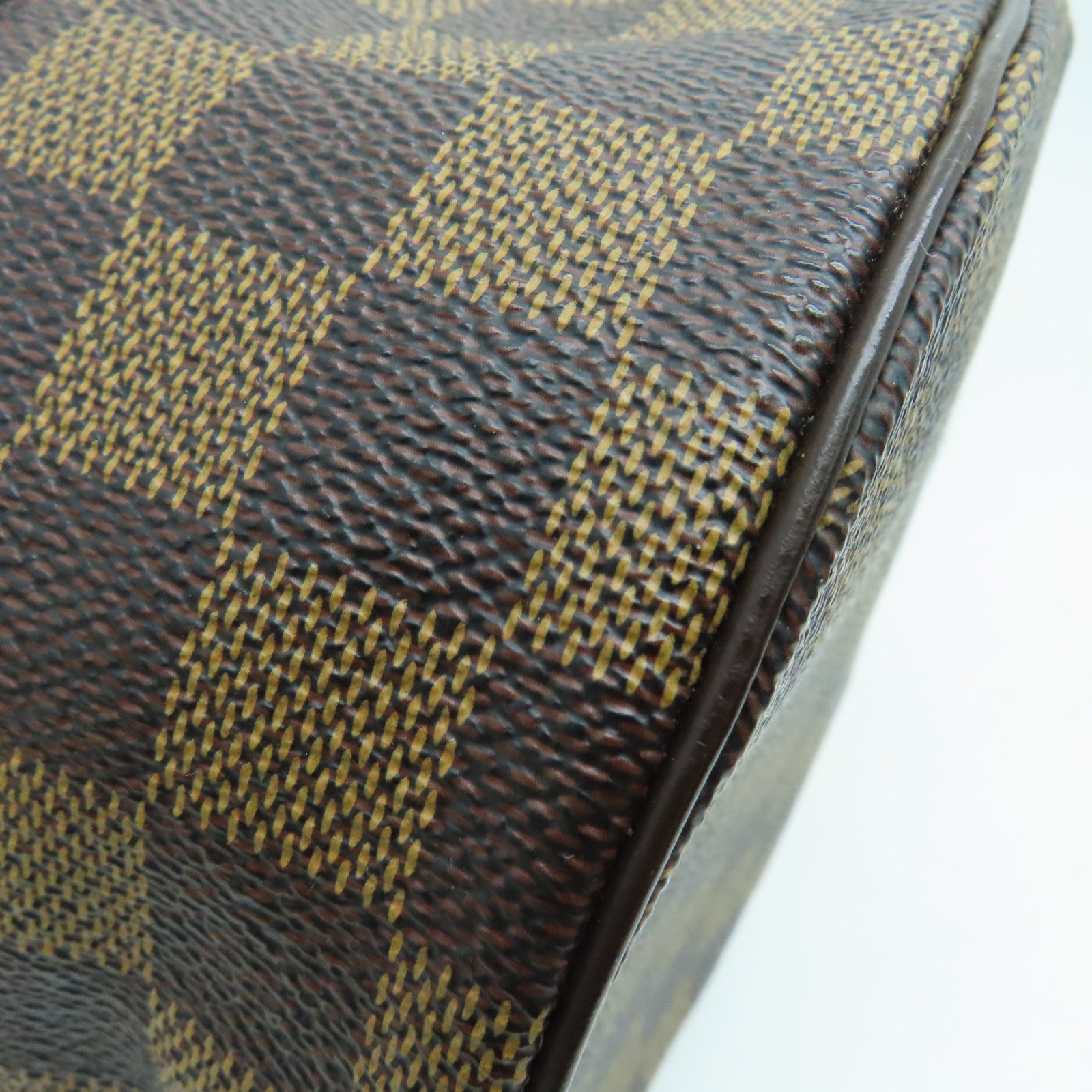 LOUIS VUITTON Damier Papillon GM金扣肩背袋啡色