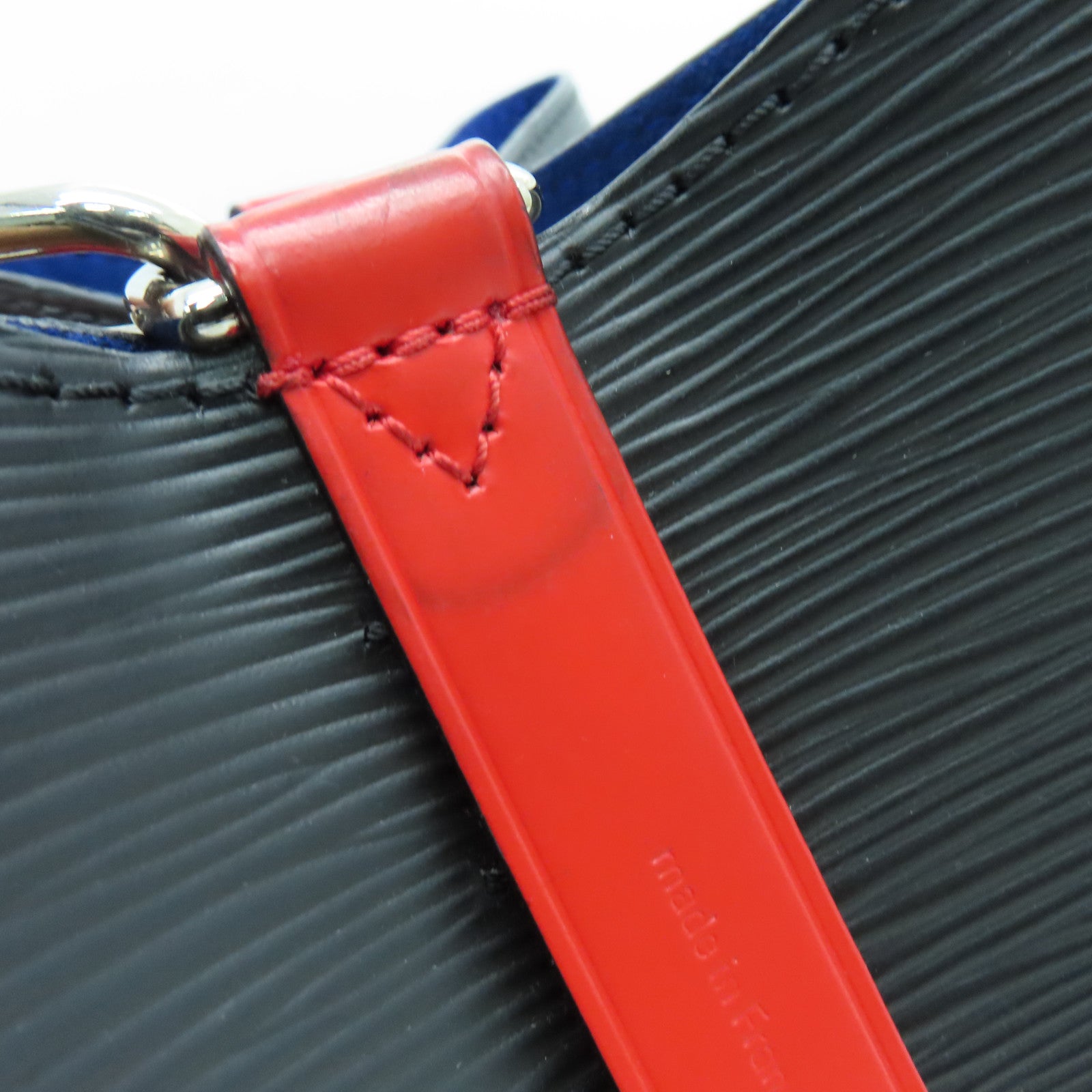 LOUIS VUITTON Epi NeoNoe BB银扣手挽肩背两用袋黑色