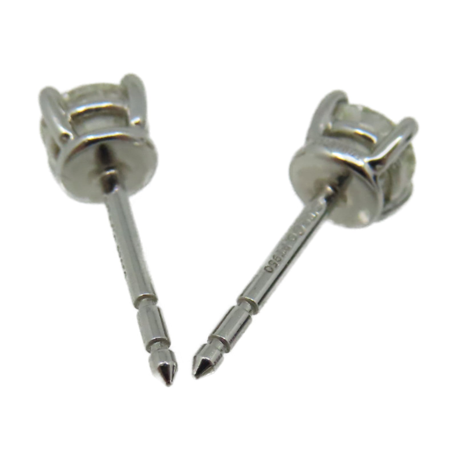 TIFFANY＆CO PT950鉑金/鑽石Diamond Earrings耳環