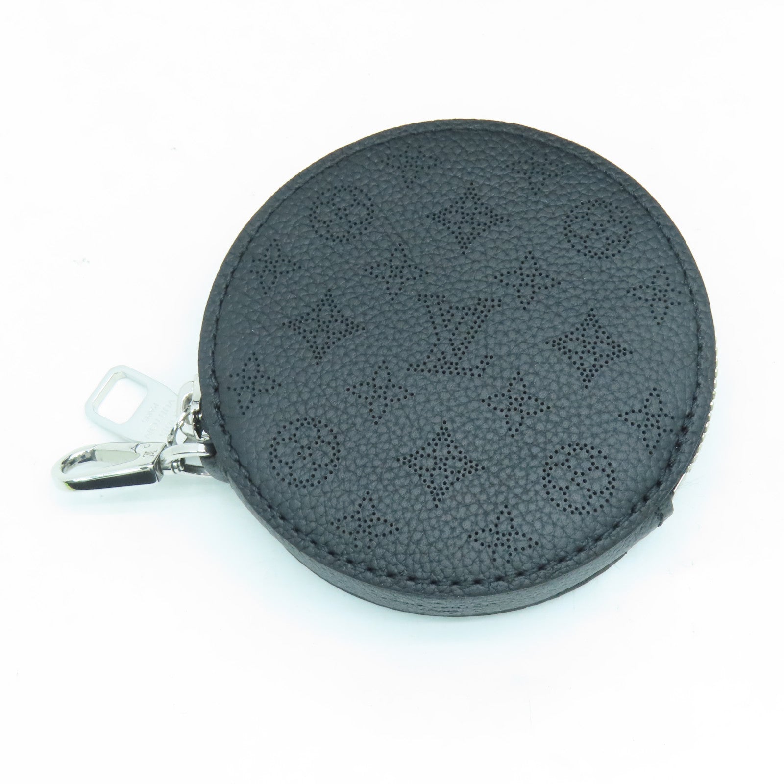 LOUIS VUITTON Mahina Bella银扣肩背袋黑色