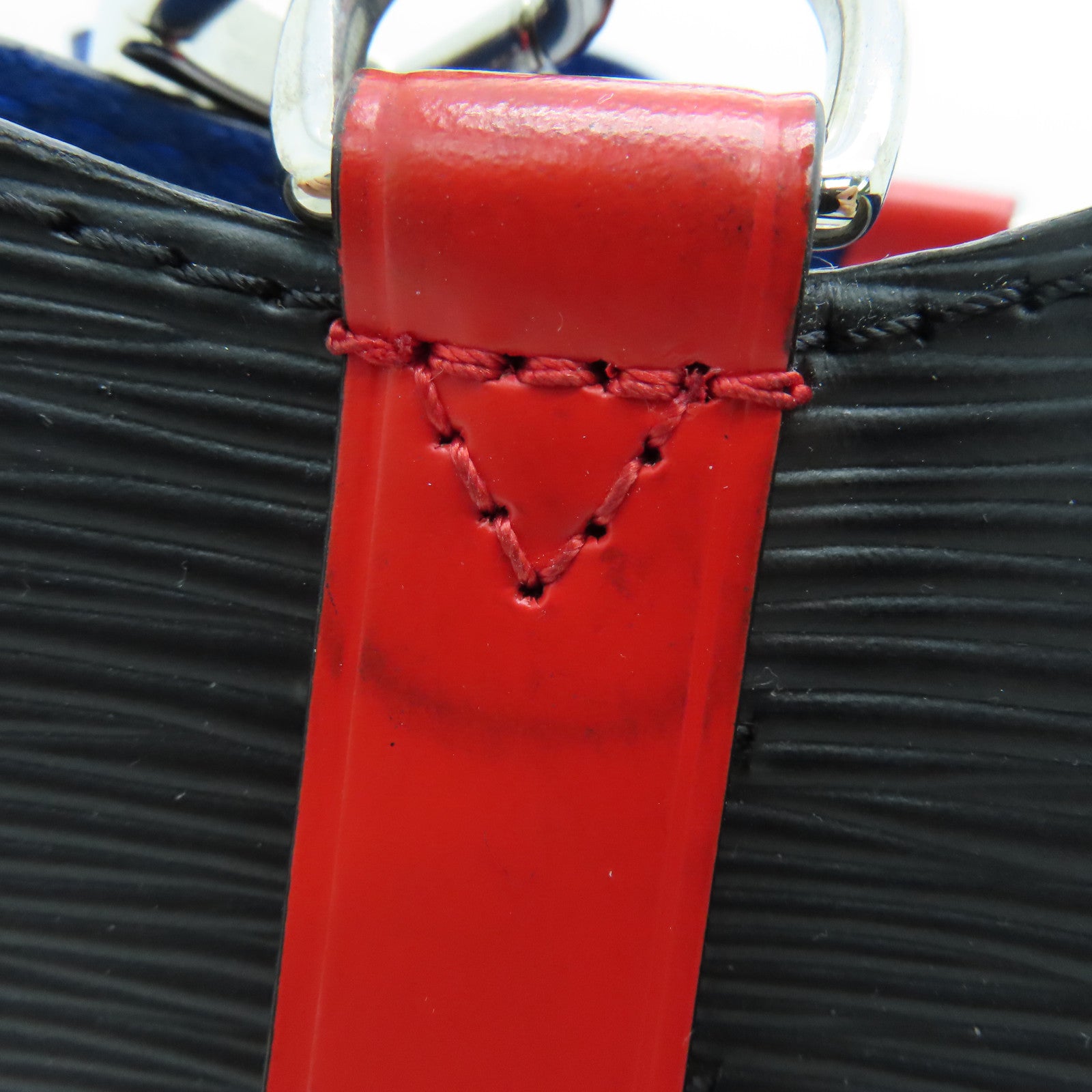 LOUIS VUITTON Epi NeoNoe BB银扣手挽肩背两用袋黑色