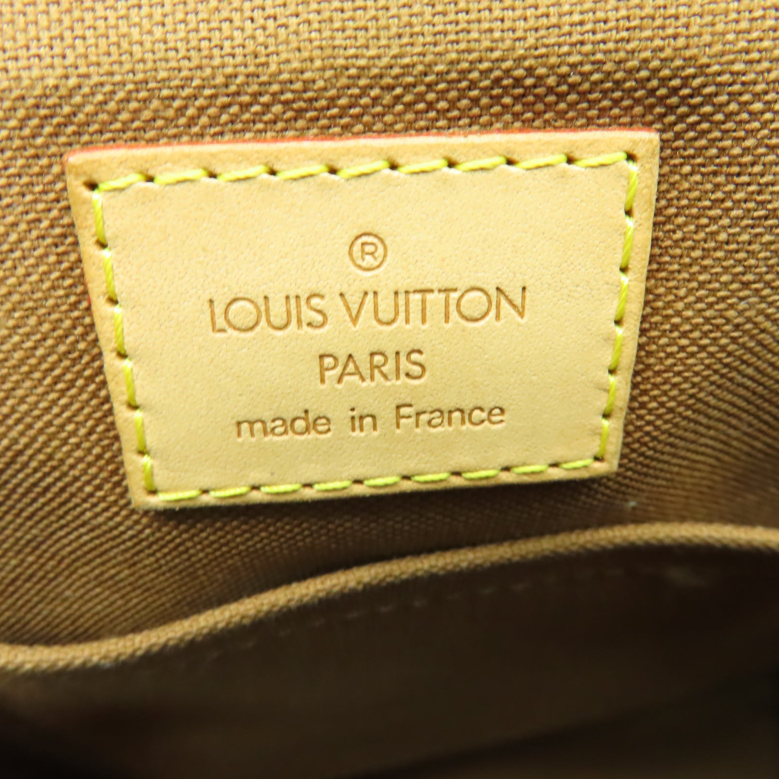 LOUIS VUITTON Monogram Popincourt Haut金扣肩背袋啡色