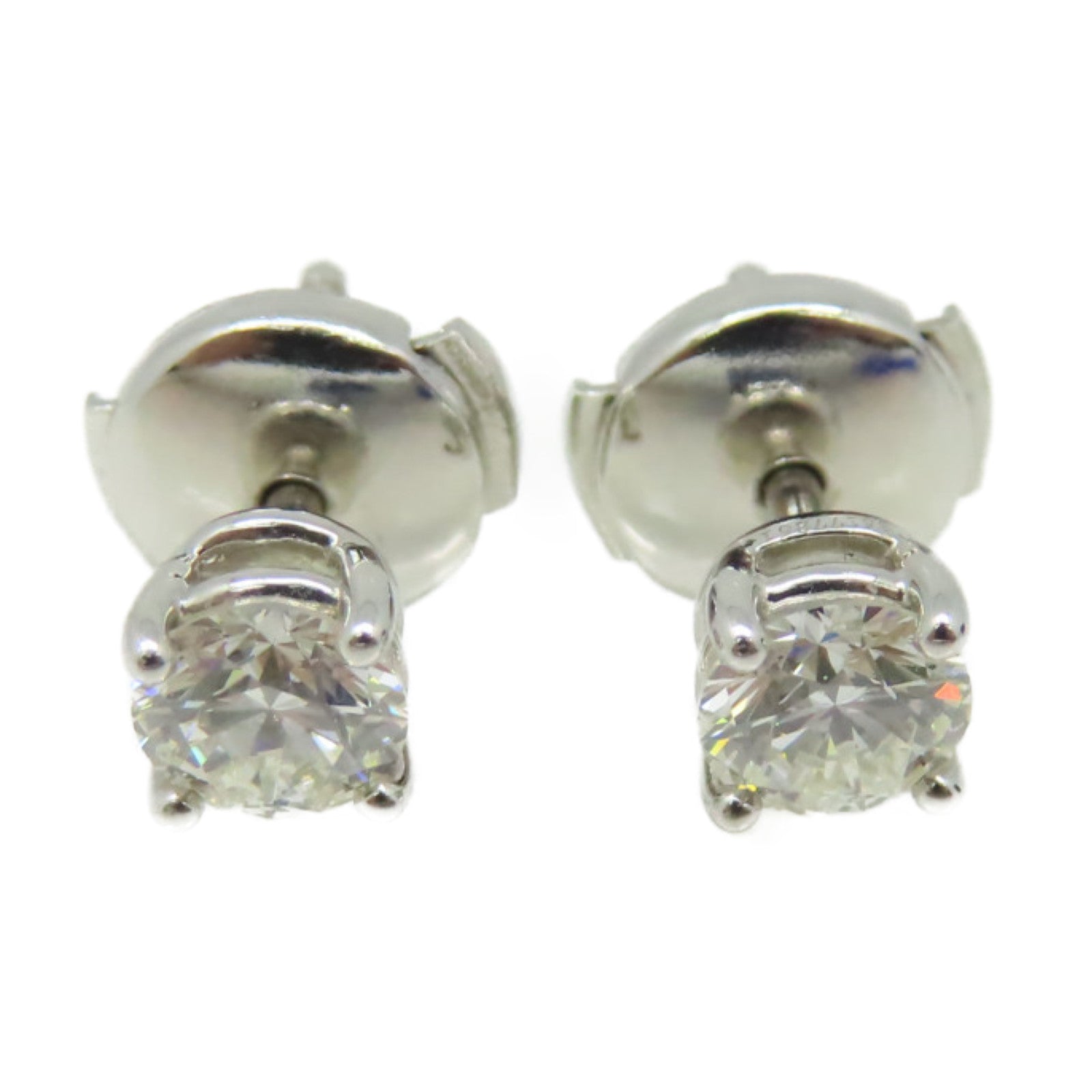 TIFFANY＆CO PT950鉑金/鑽石Diamond Earrings耳環