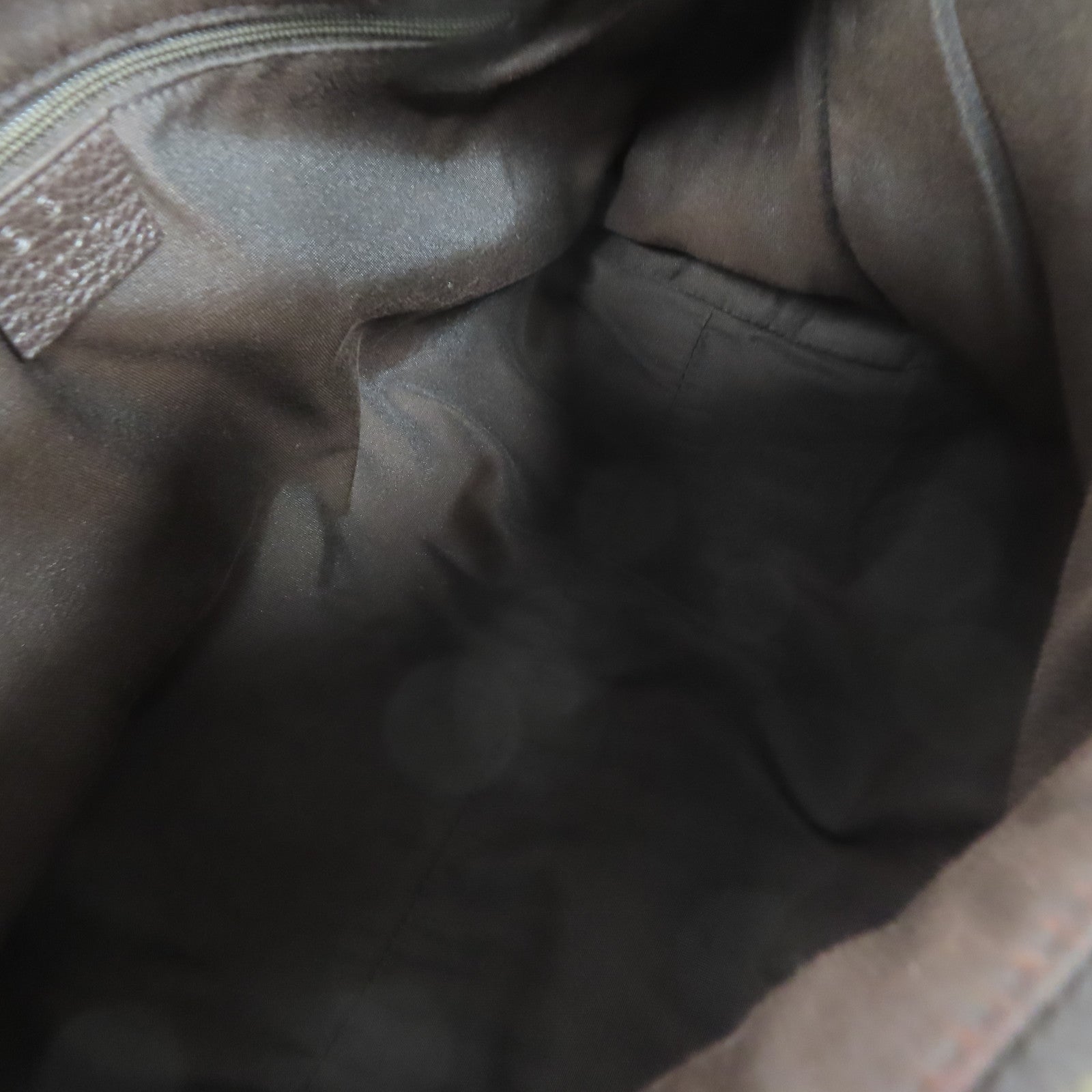 GUCCI 塗層帆布Shoulder Bag金扣肩背袋啡色