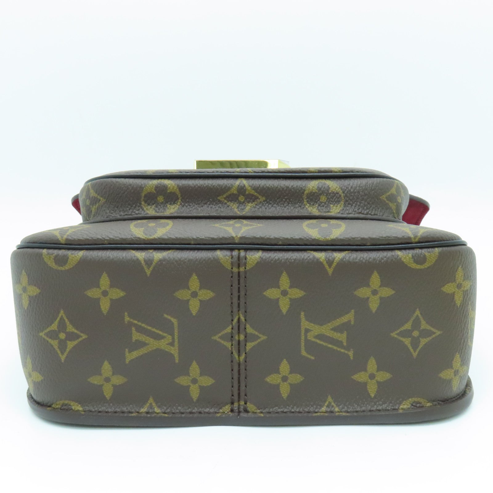 LOUIS VUITTON Monogram Passy金扣肩背袋啡色