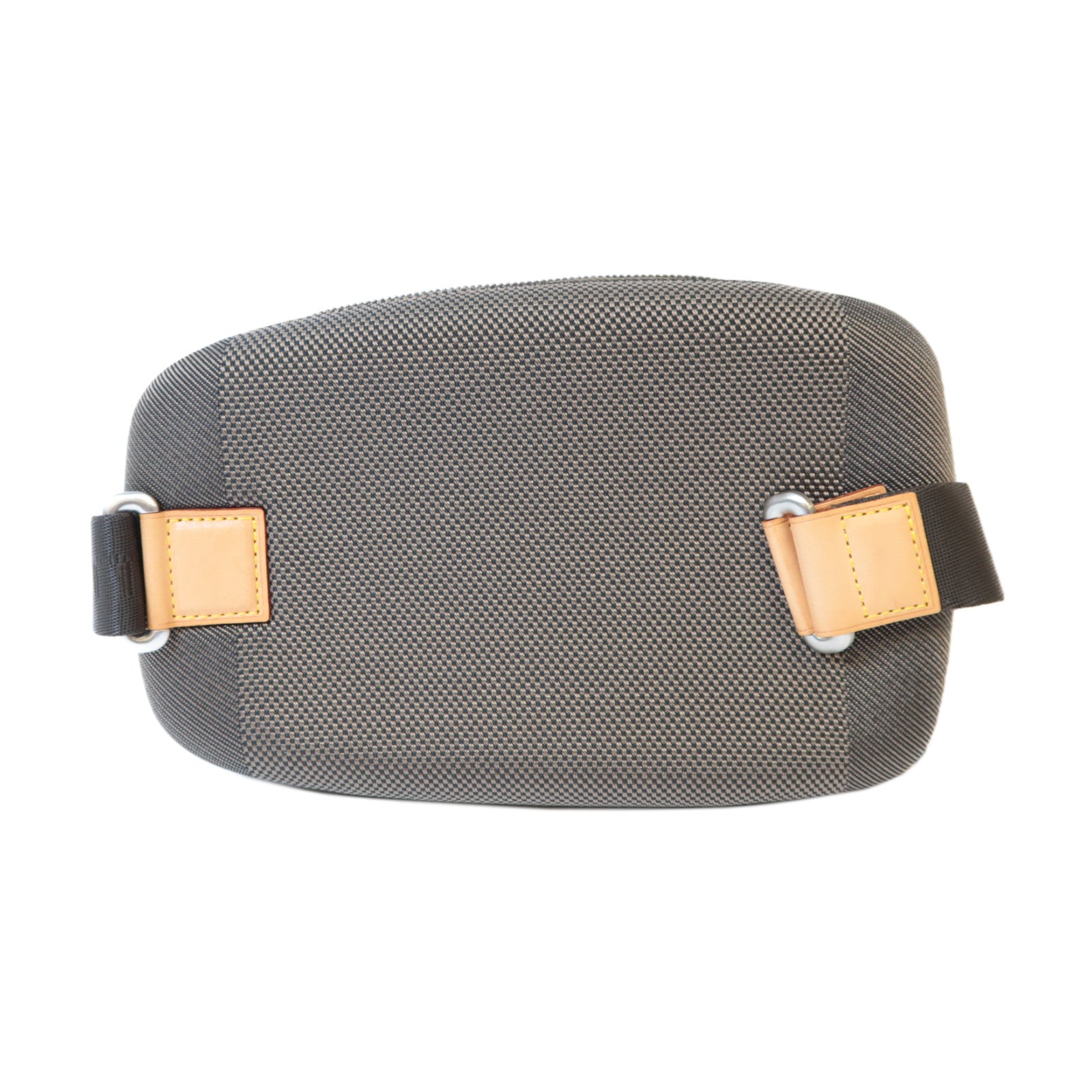 LOUIS VUITTON Damier Geant Mage Sling Bag銀扣腰包灰色