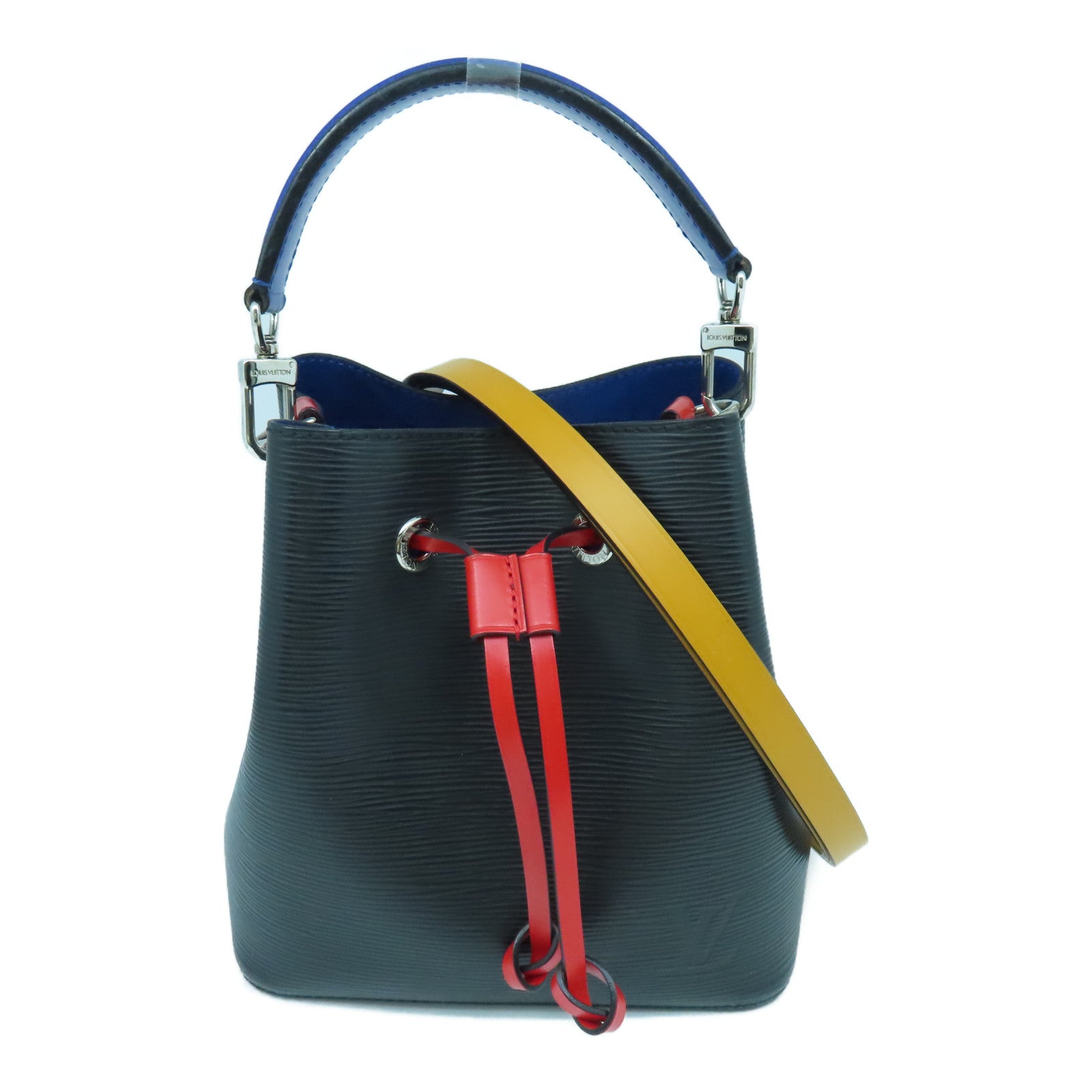 LOUIS VUITTON Epi NeoNoe BB銀扣手挽肩背兩用袋黑色藍色紅色