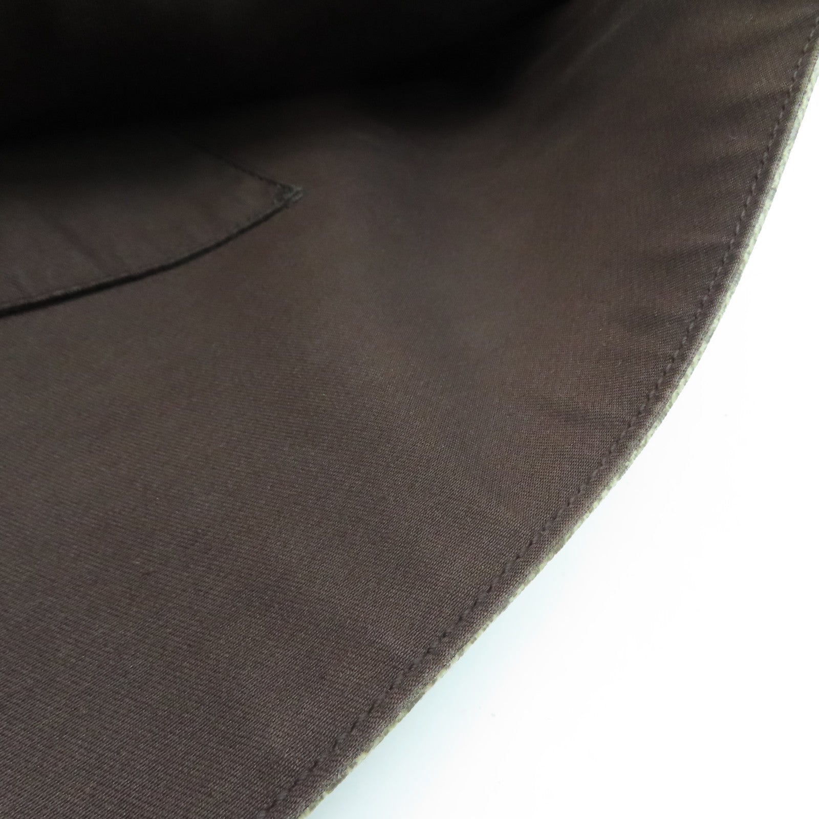 GUCCI 塗層帆布 Shoulder Bag銀扣肩背袋啡色