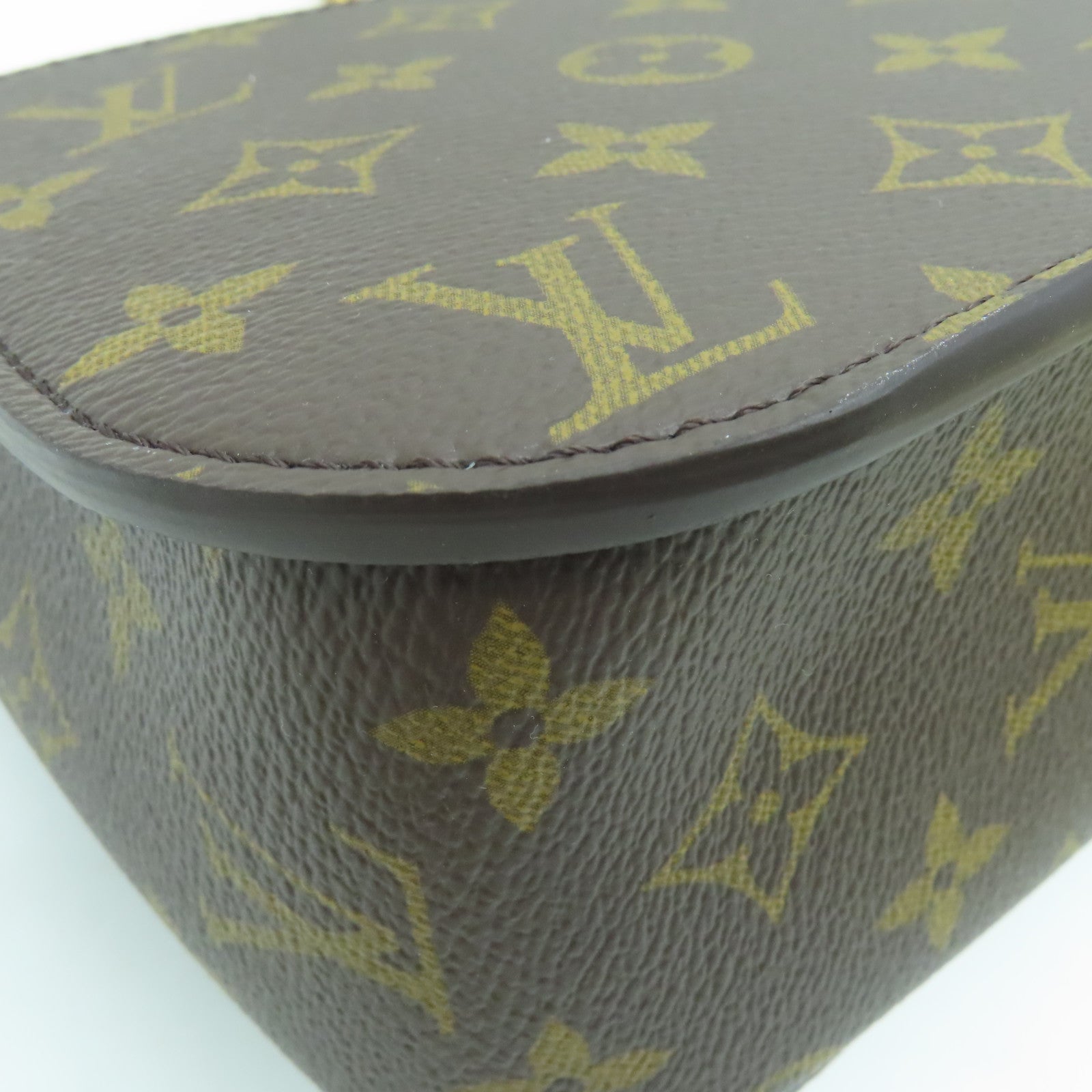 LOUIS VUITTON Monogram Passy金扣肩背袋啡色