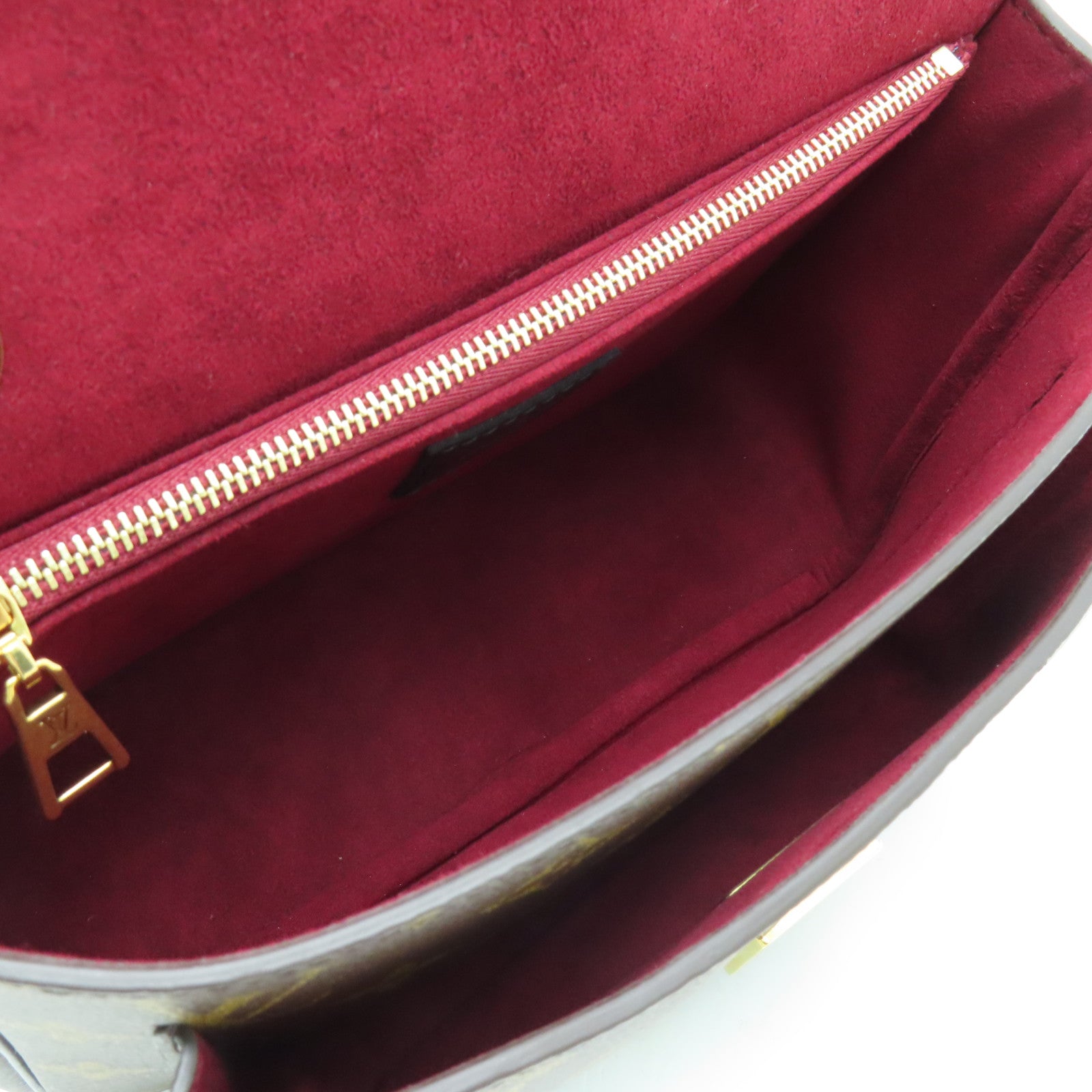 LOUIS VUITTON Monogram Passy金扣肩背袋啡色