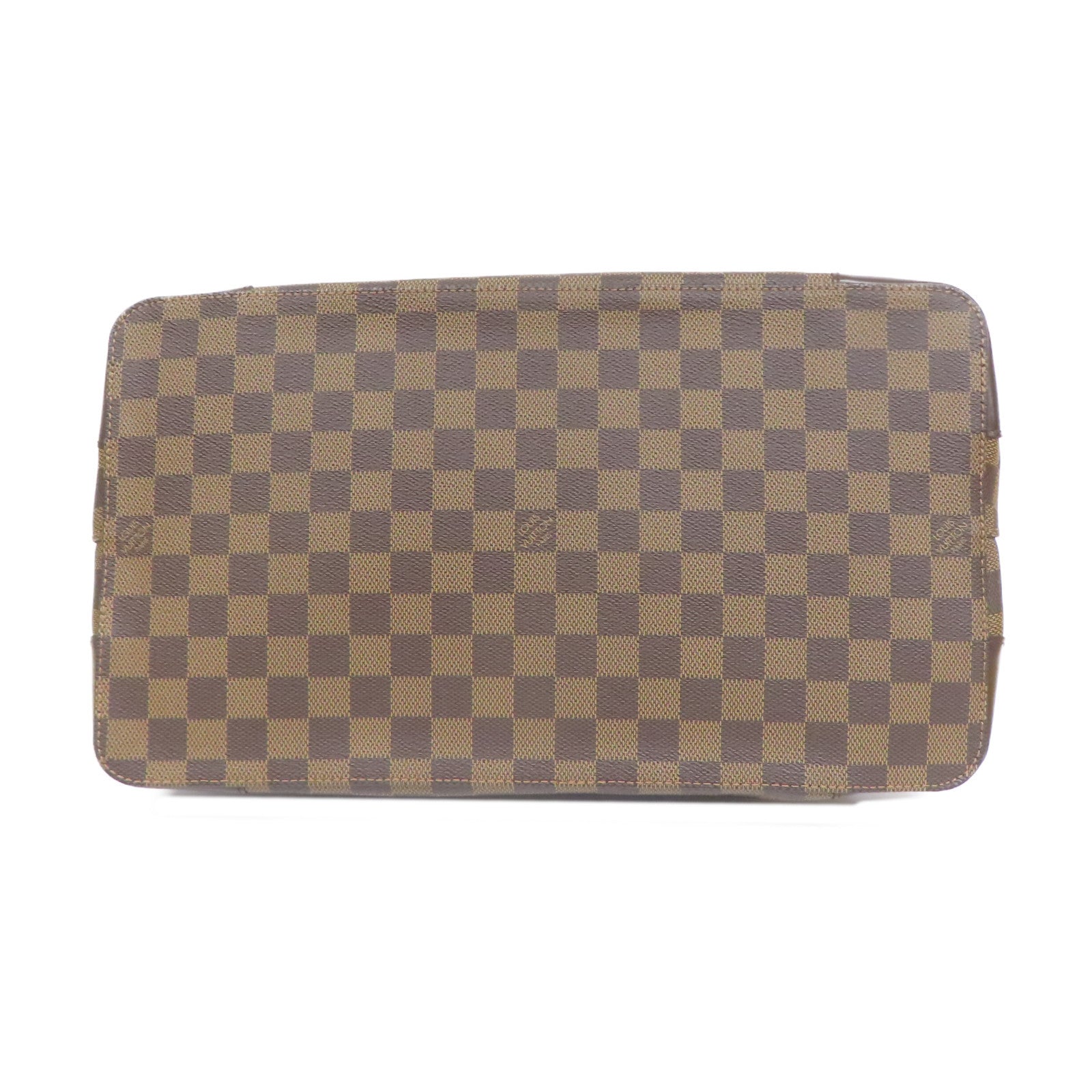 LOUIS VUITTON Damier Hampstead MM金扣手挽袋啡色