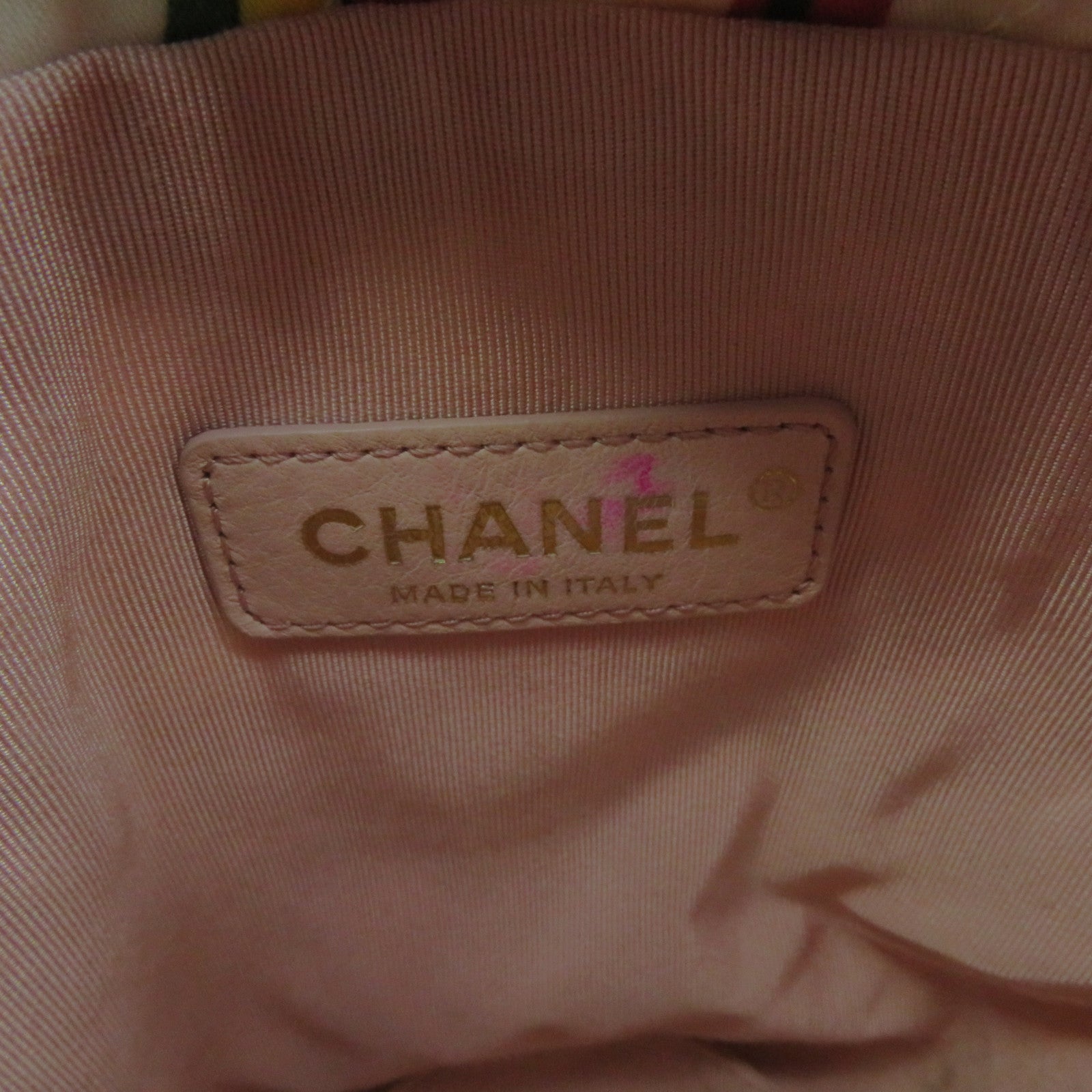 CHANEL 菱格牛皮皮革Chain Shoulder Bag鏈帶肩背袋黑色