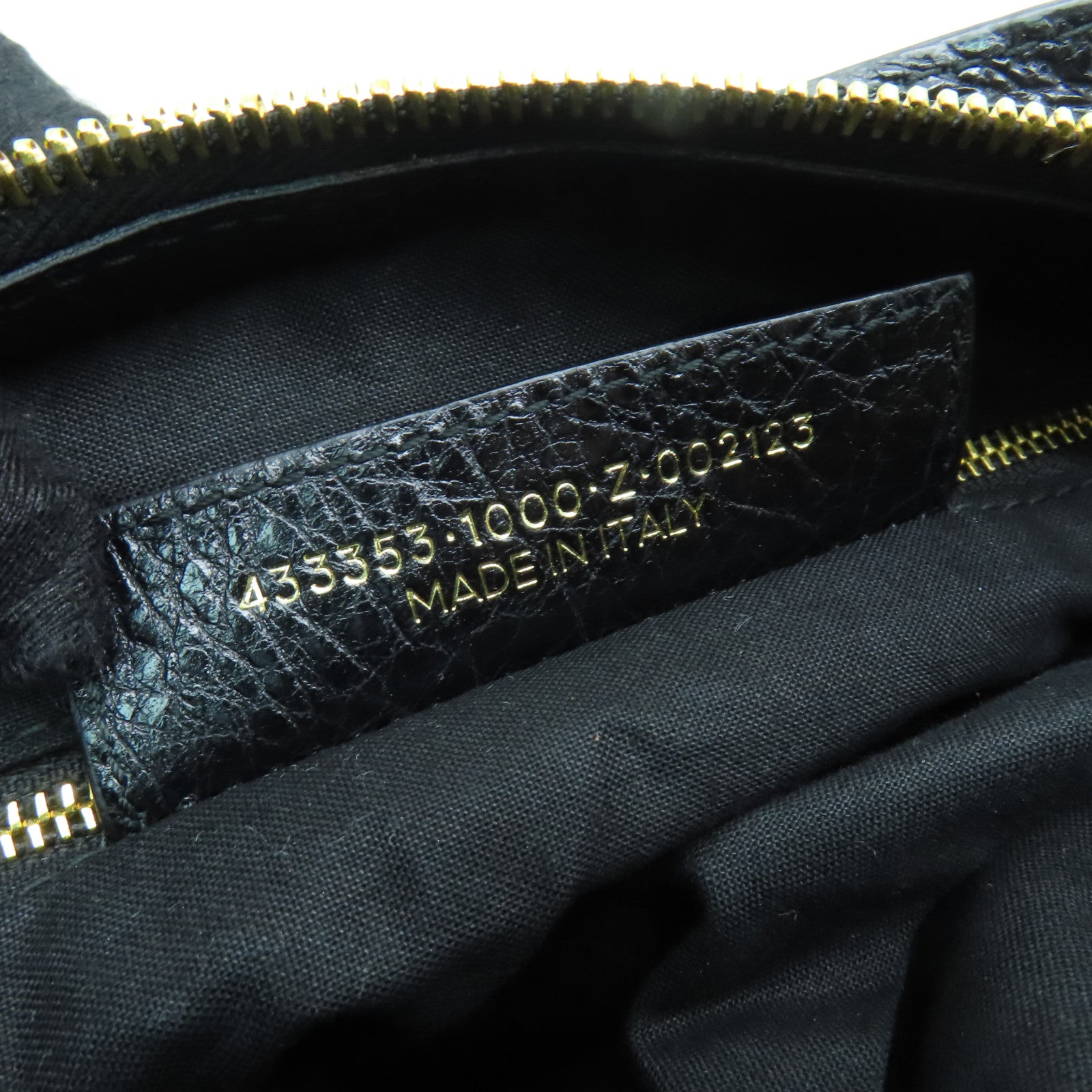 BALENCIAGA 牛皮皮革Giant New City金扣手挽肩背兩用袋黑色