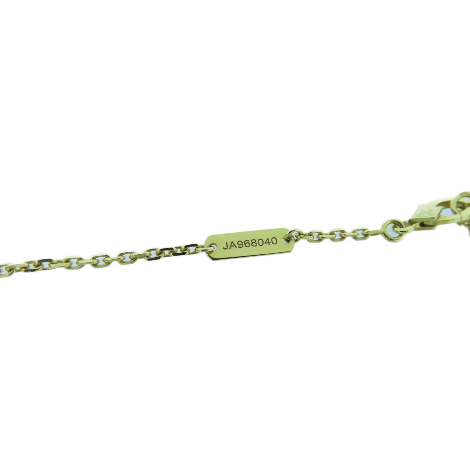 Van Cleef &amp; Arpels 18K黄金Two Butterfuly Pandent项链