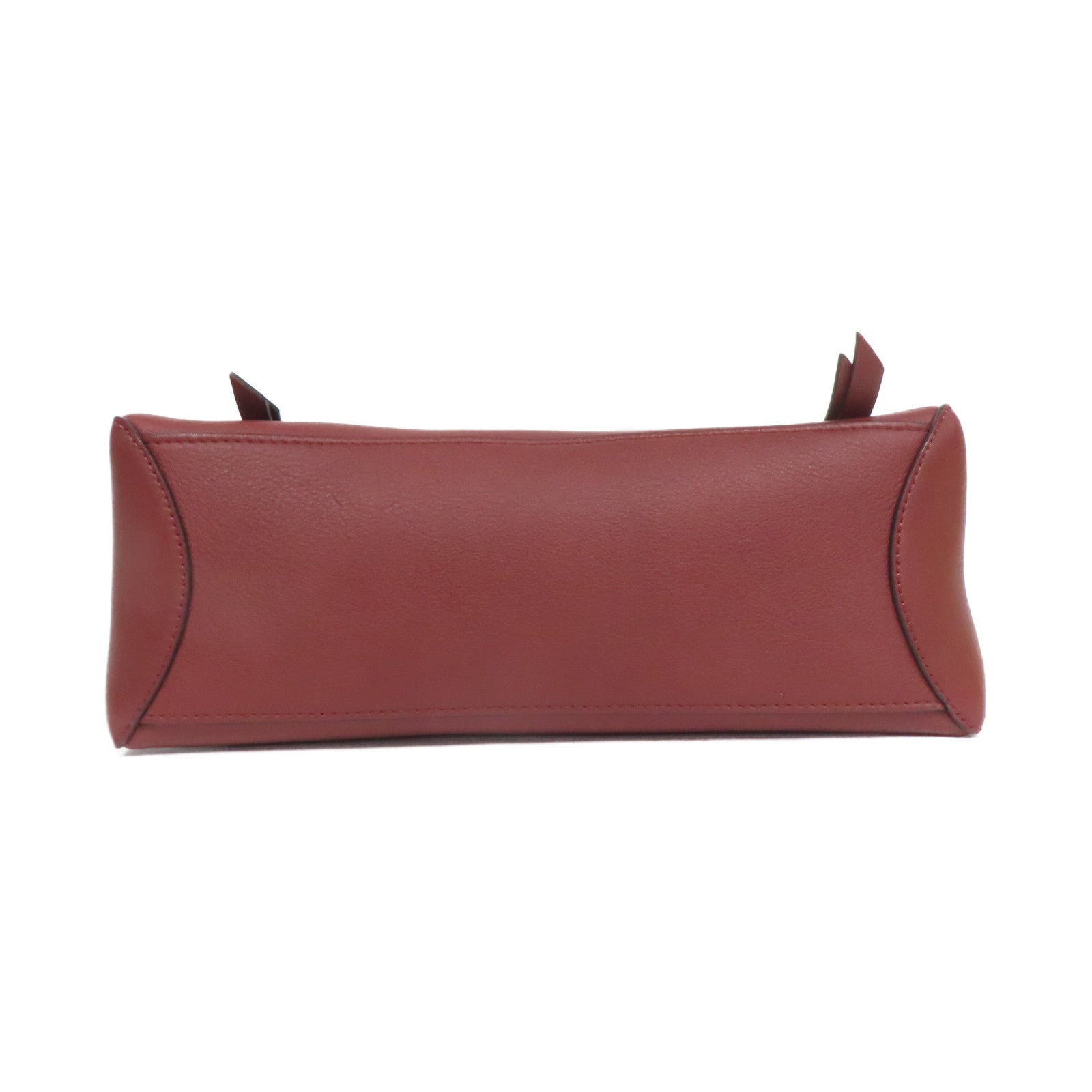 Chloe 牛皮皮革2 Way Shoulder金扣手挽肩背兩用袋紅色