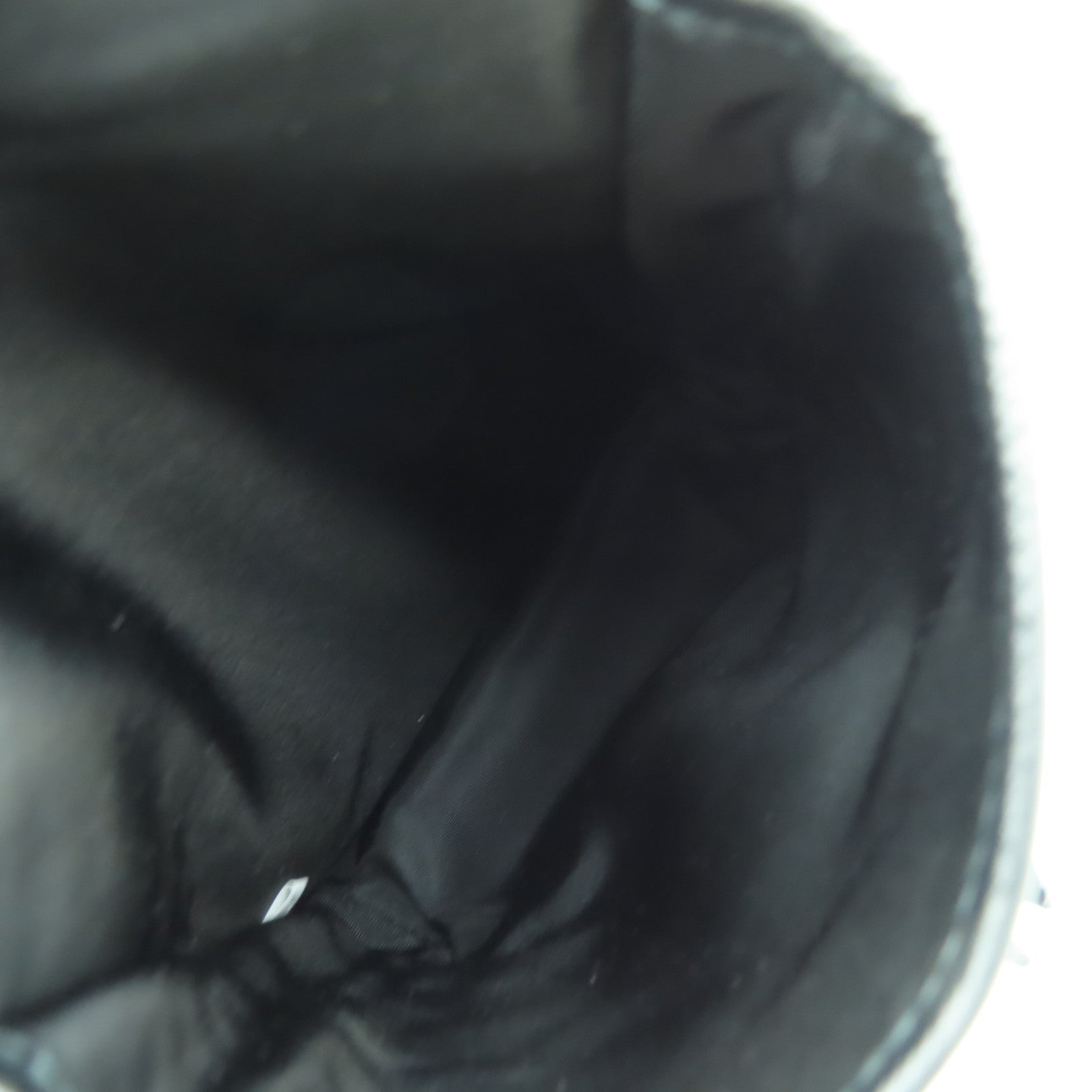 PRADA 尼龍/Saffiano皮革Shoulder Bag銀扣肩背袋黑色
