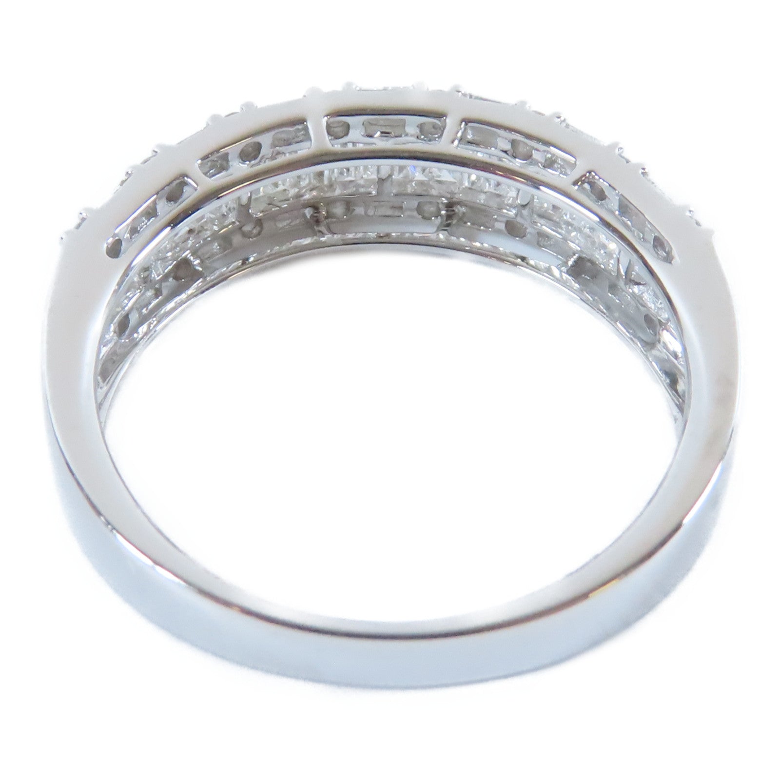 JEWELRY 18K白金Diamond Ring 0.528ct鑽石戒指US#6.25