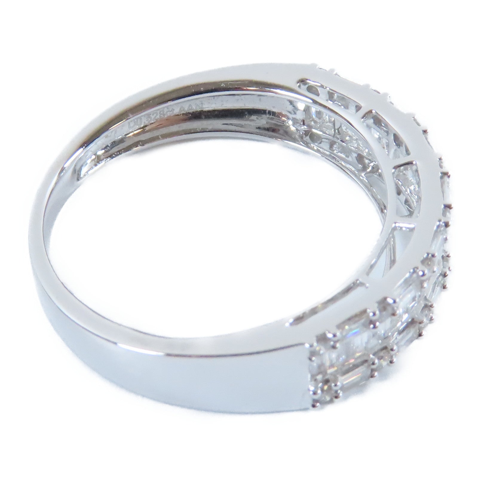 JEWELRY 18K白金Diamond Ring 0.528ct鑽石戒指US#6.25